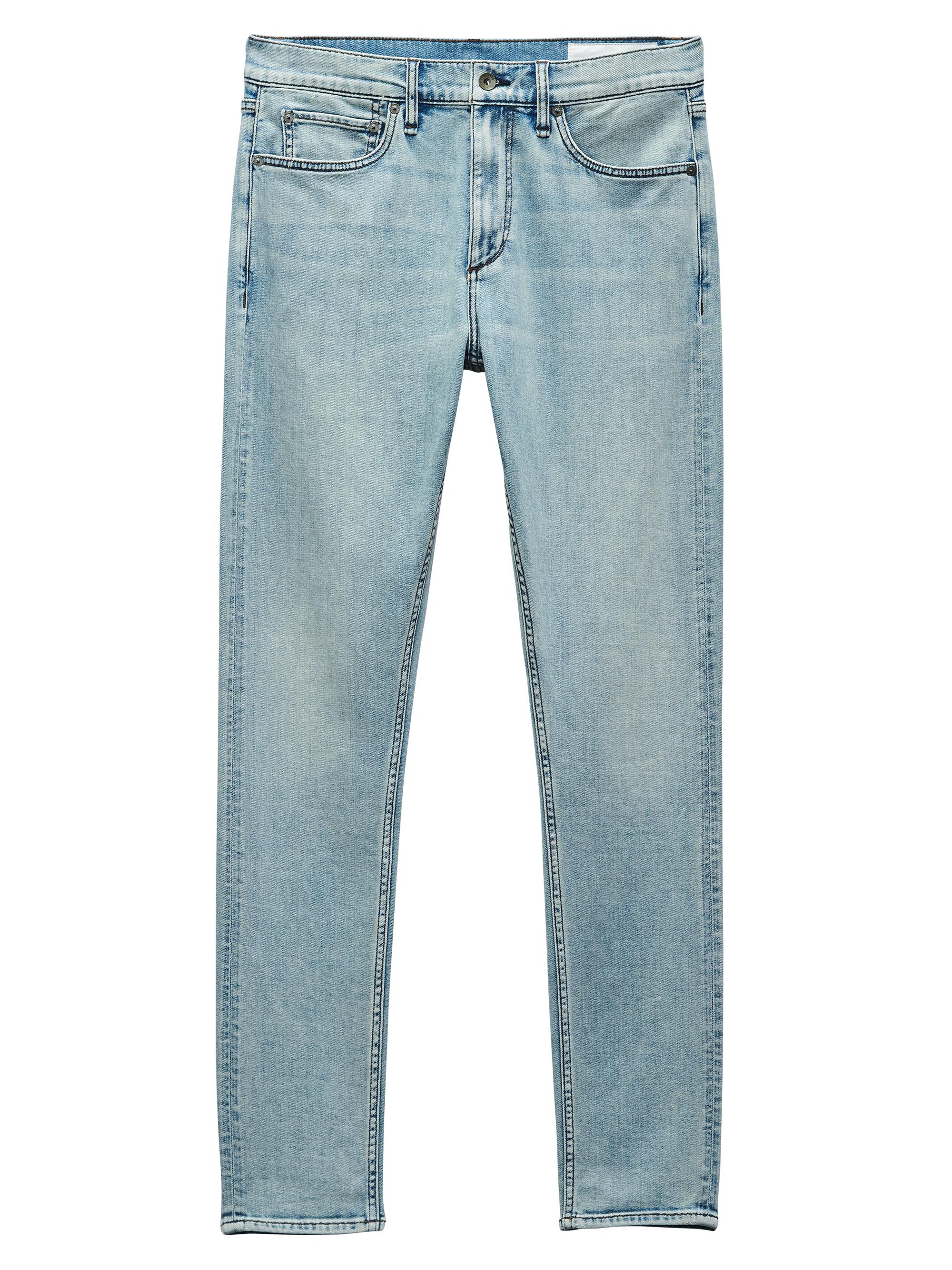 rag & bone Men's D-Fit 1 Aero-Stretch Skinny Jeans - Aden
