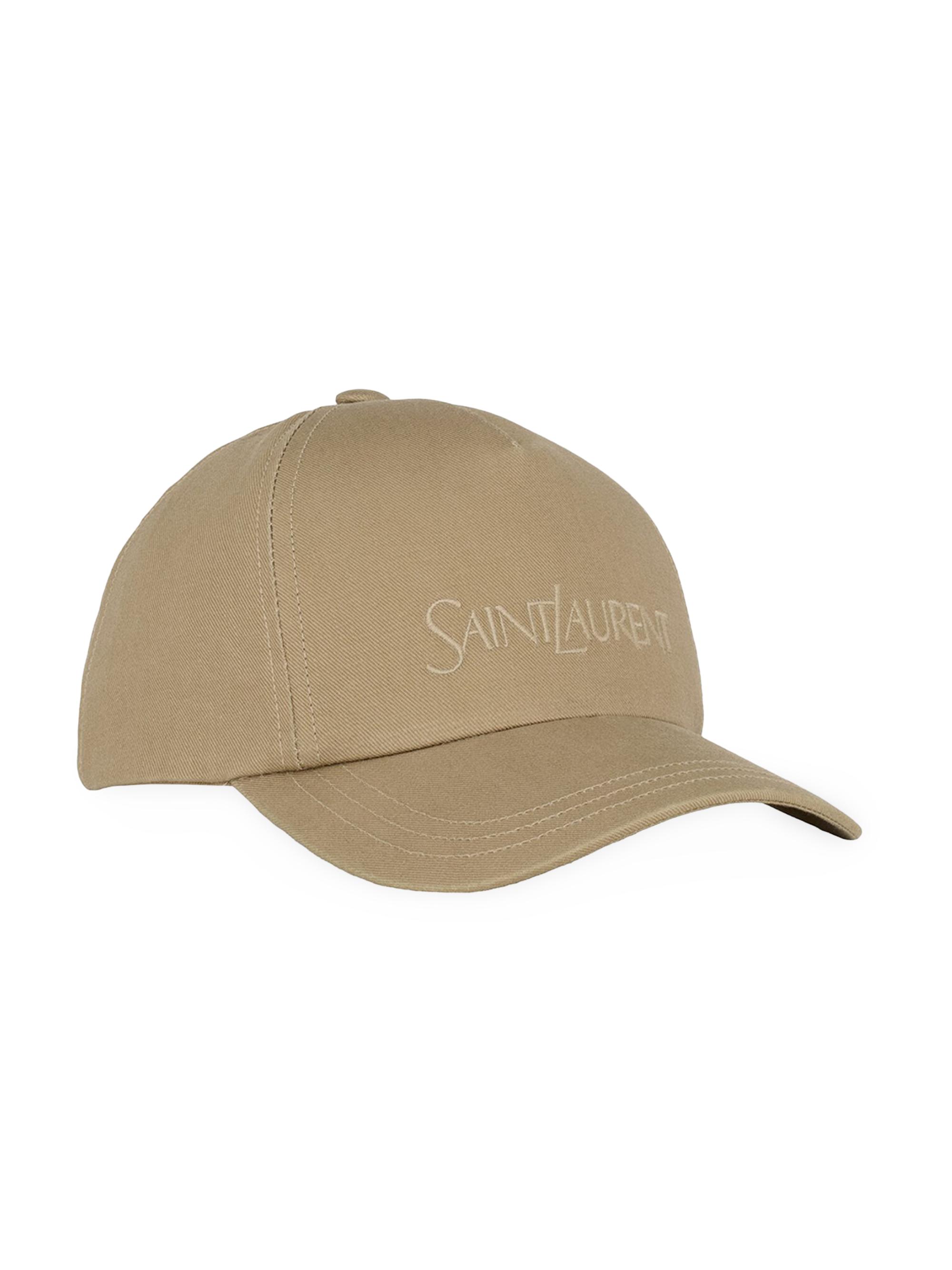 Saint Laurent Cap In Gabardine | Saks Fifth Avenue