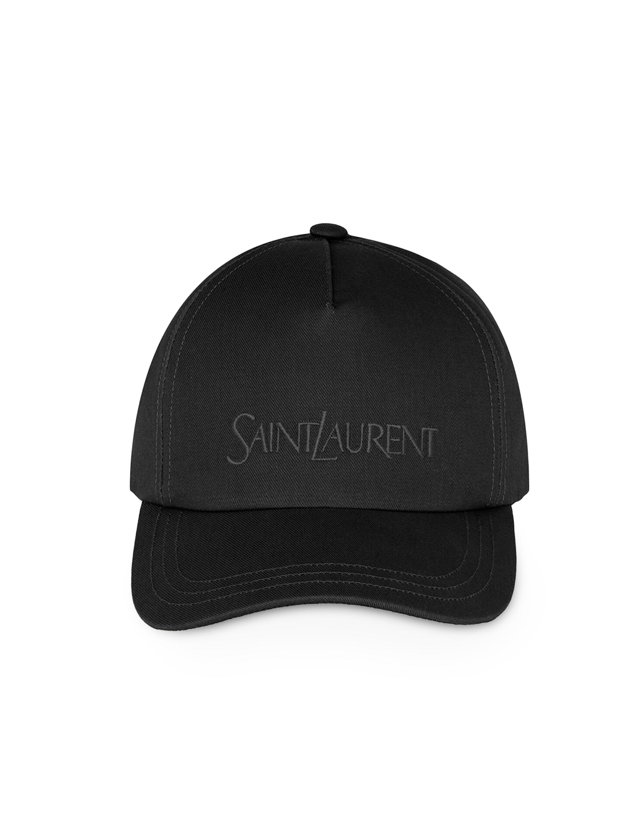 Saint Laurent SL Baseball Cap in Bouclé Tweed Wool | Saks Fifth Avenue