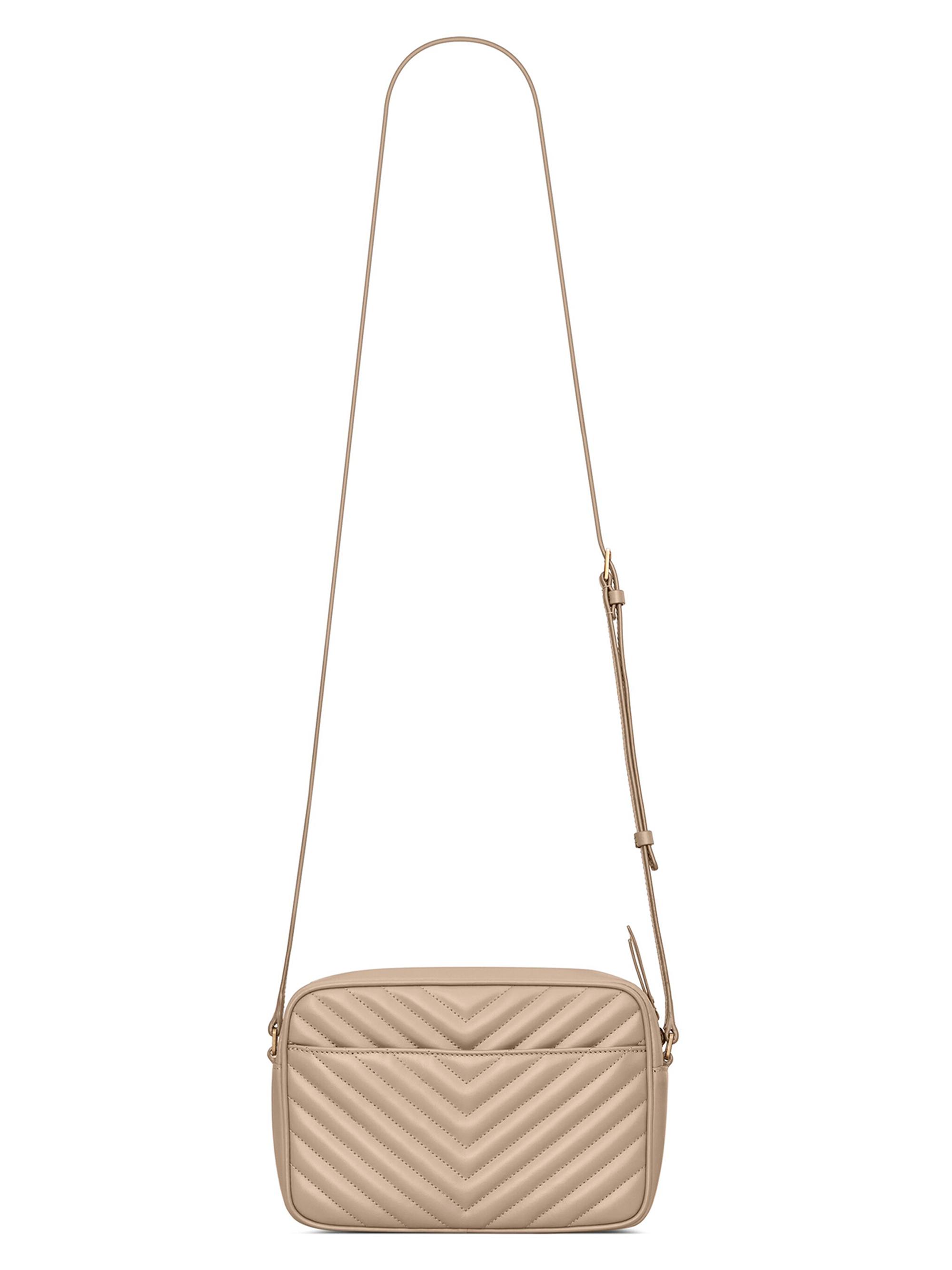 Lou Camera Crossbody Bag in Quilted Leather
