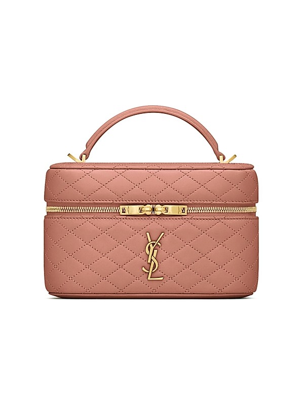 Shop Saint Laurent Gaby Mini Vanity Bag in Lambskin | Saks Shop Saint Laurent Gaby Mini Vanity Bag in Lambskin | Saks