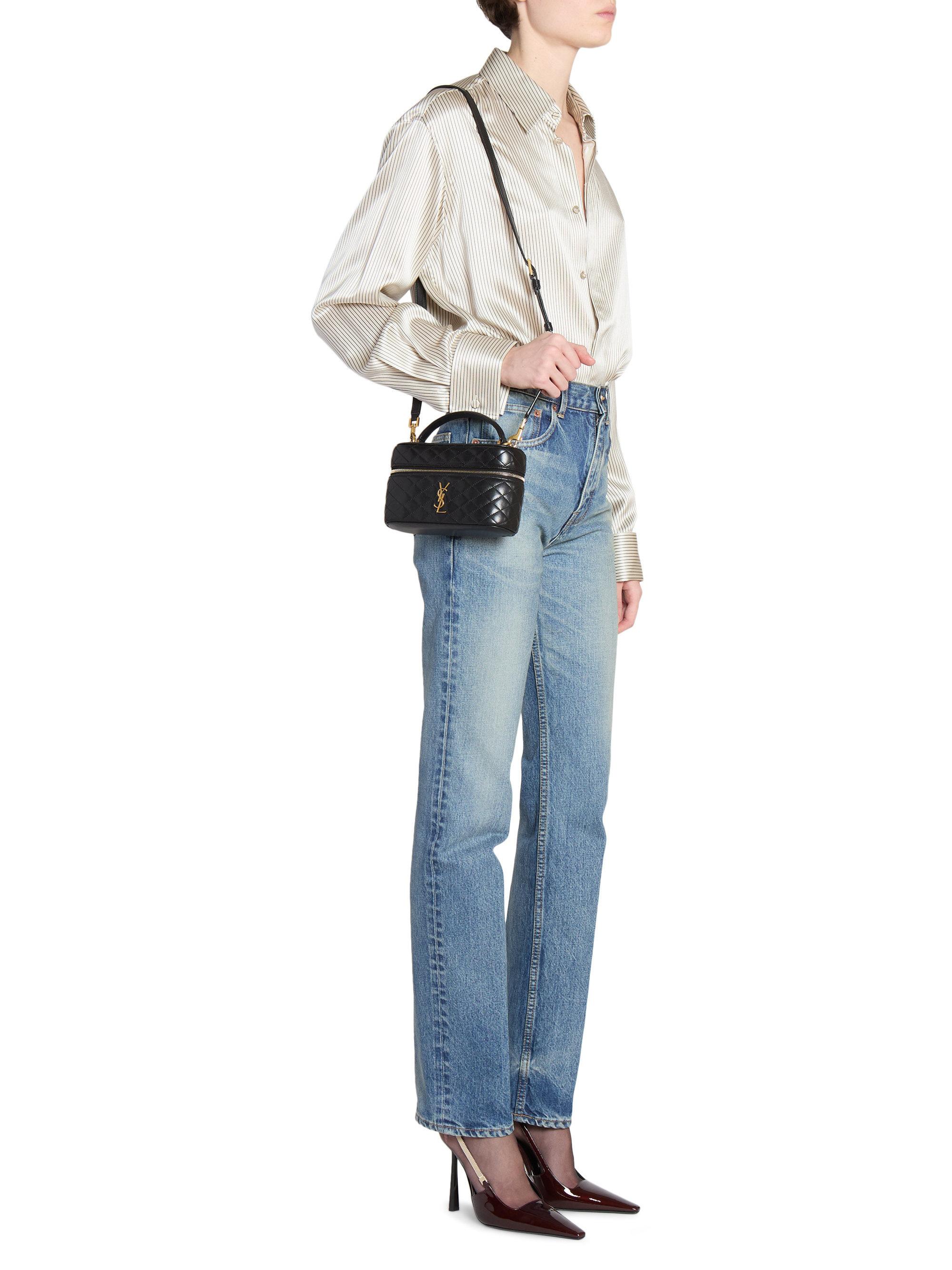 Gaby Mini Vanity Bag In Lambskin