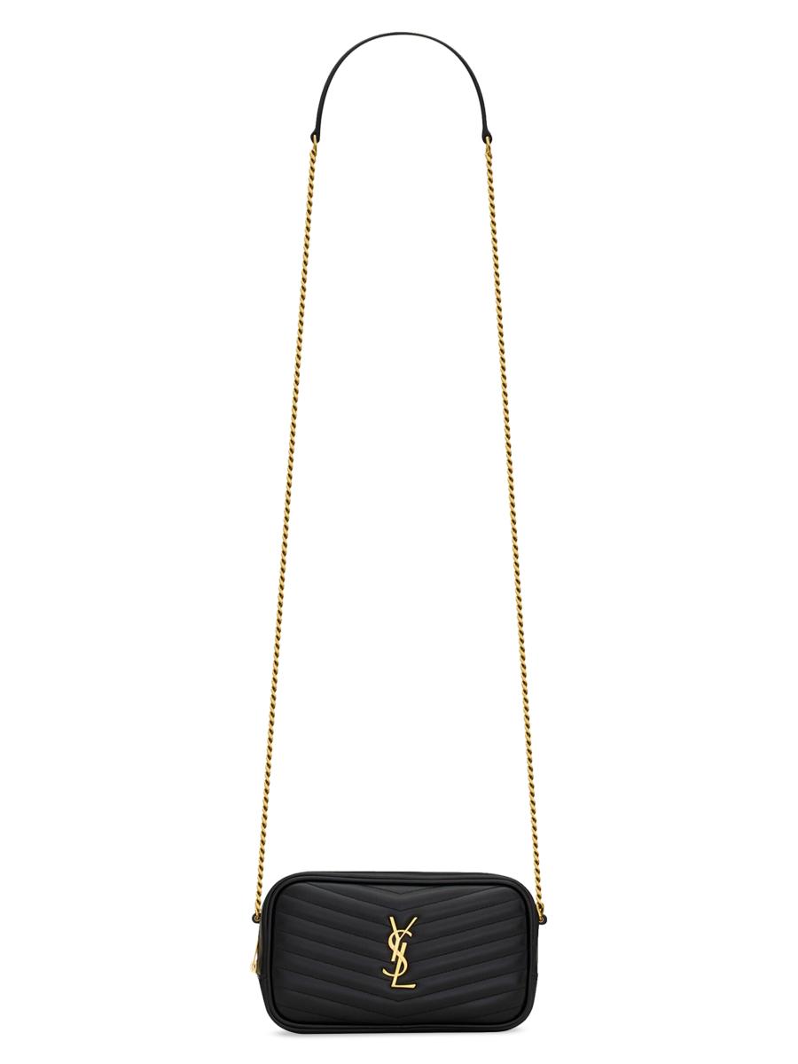 ◆Saint Laurent◆ Mini-Lou Crossbag ◆関税/送料込み◆ Saint Laurent Mini Lou Bag In Quilted Leather | Saks Fifth