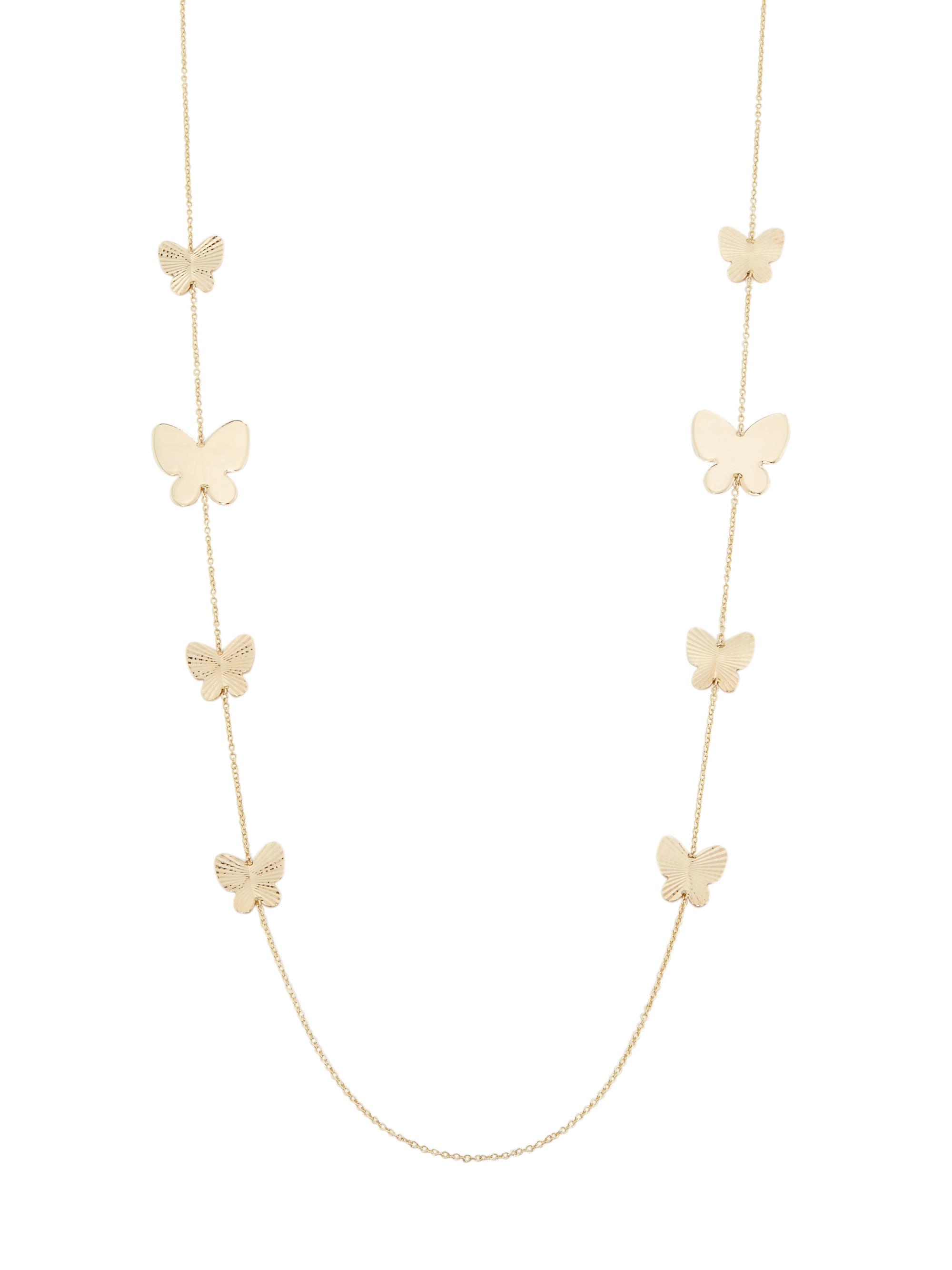 Saks Fifth Avenue Collection Women's 14K Yellow Gold Butterfly Chain Necklace - Yellow Gold