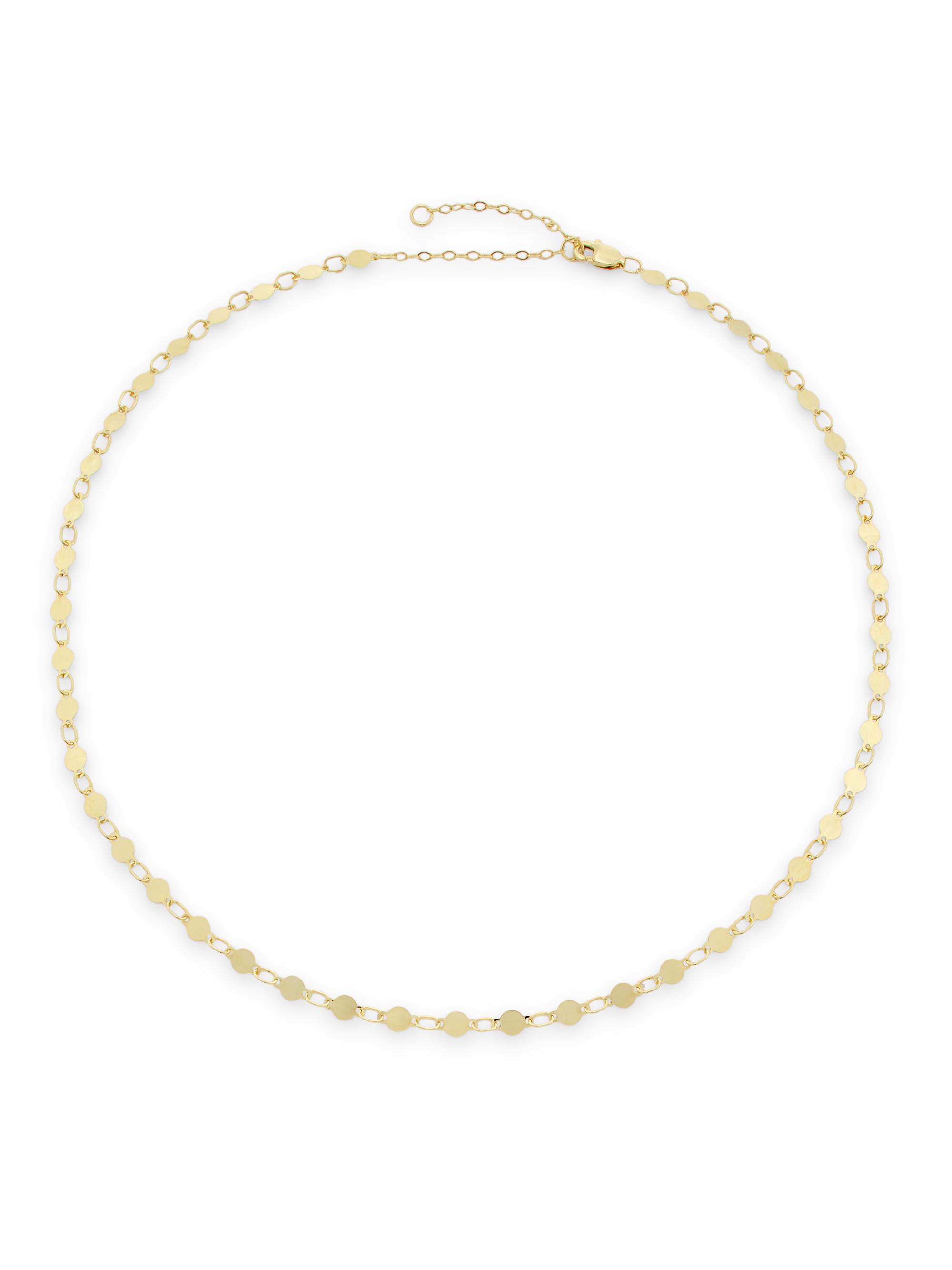 Saks Fifth Avenue Collection Women's 14K Yellow Gold Pebble Chain Necklace/15.25-16.25" - Yellow Gold