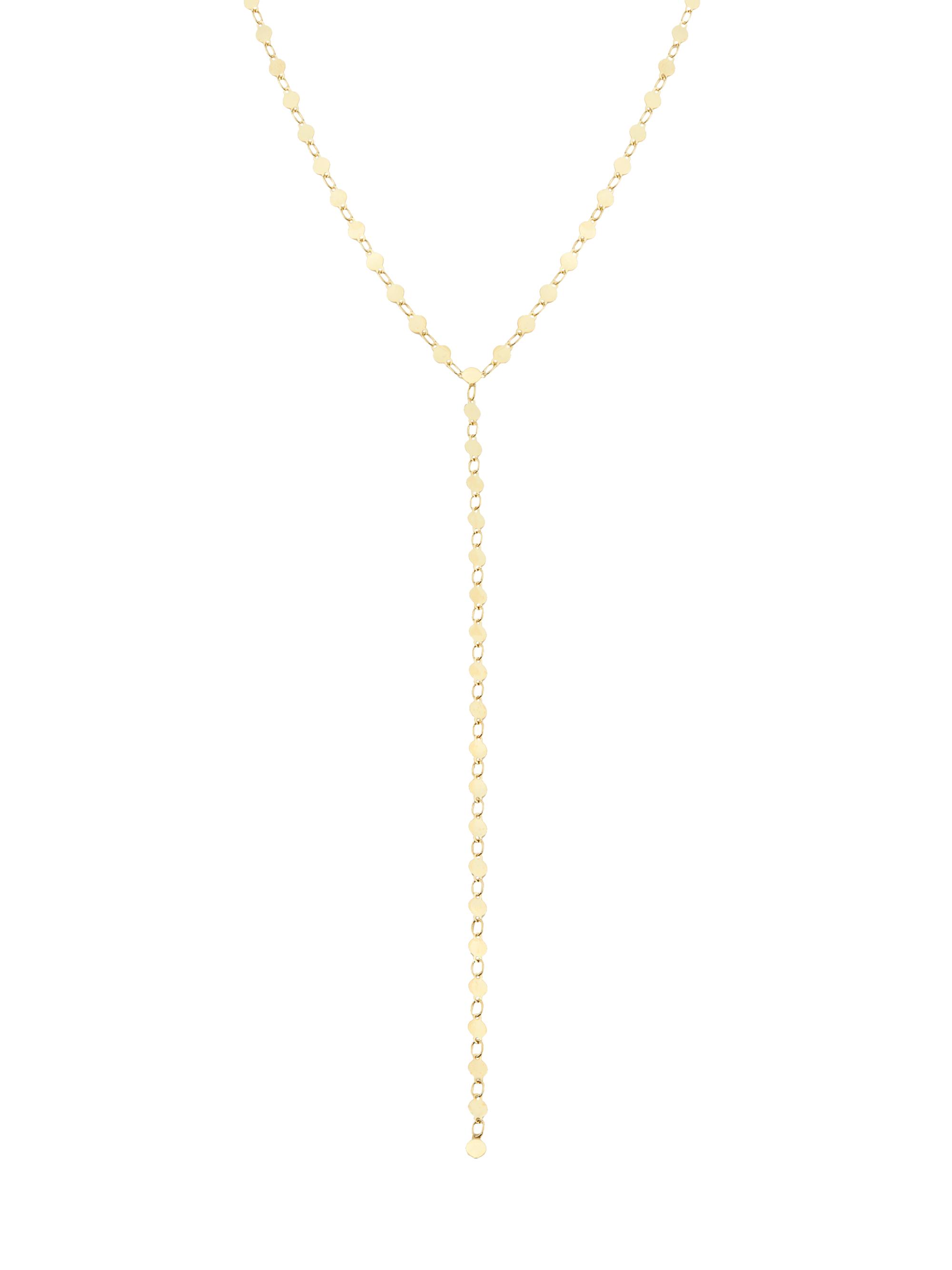 Saks Fifth Avenue Collection Women's 14K Yellow Gold Pebble Lariat Necklace - Yellow Gold