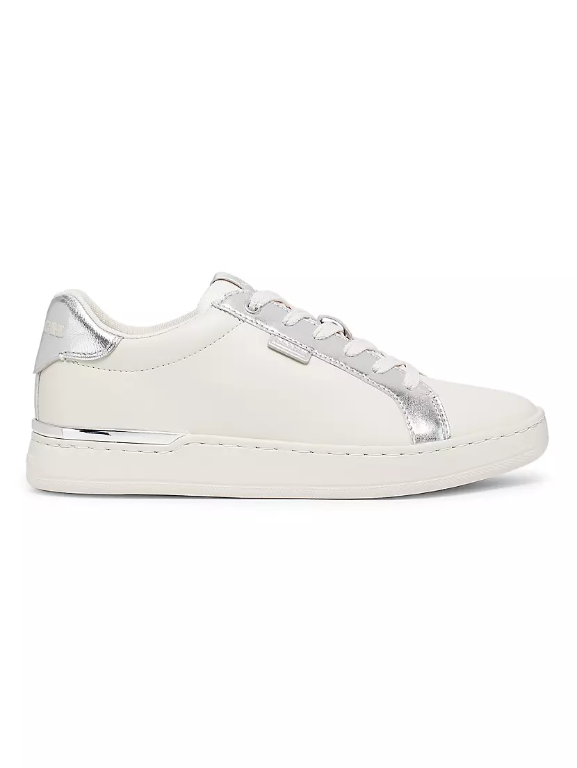 Shop COACH Lowline Leather Low-Top Sneakers | Saks Fifth Avenue