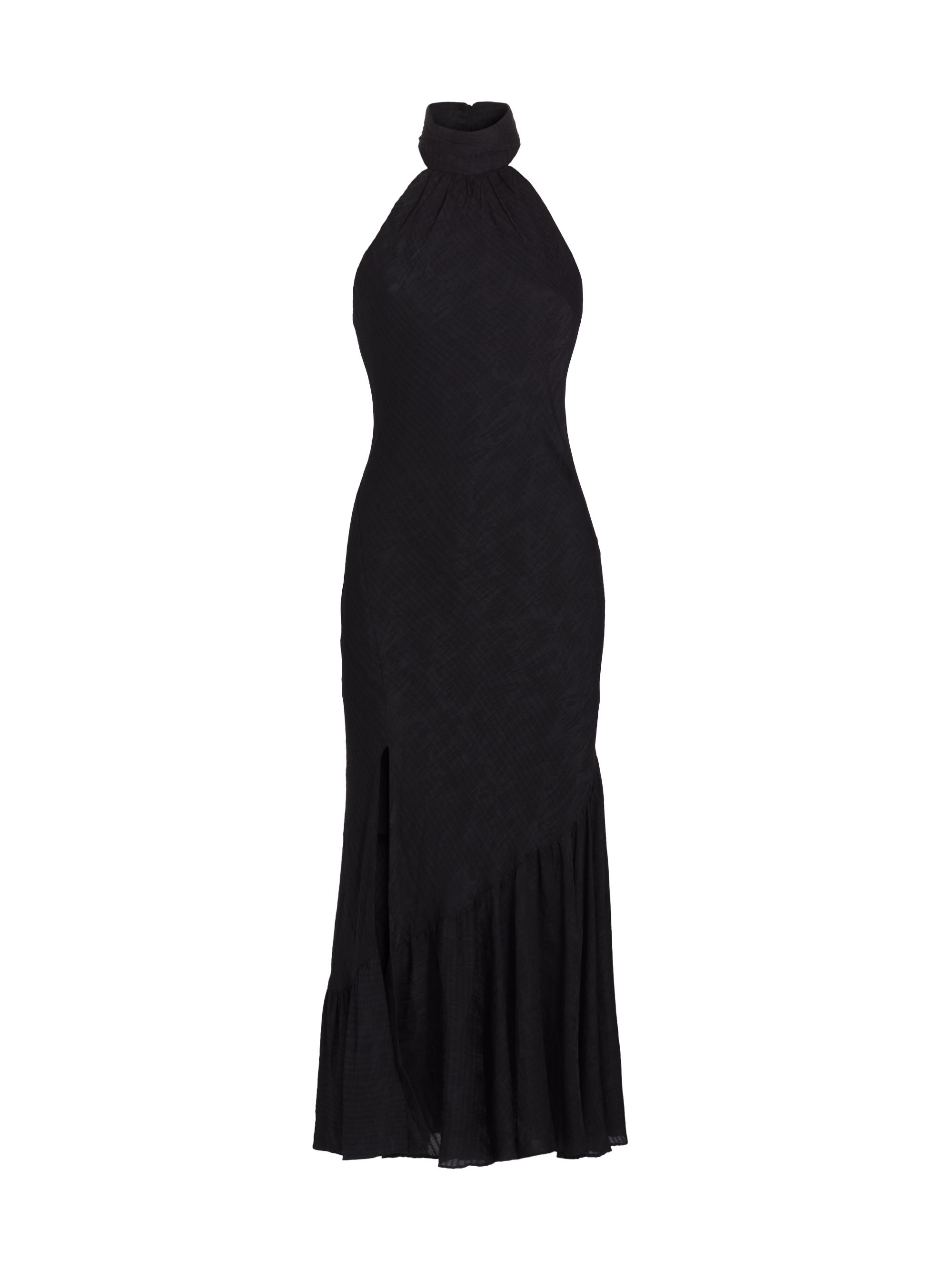 ASTR The Label Women's Caspia Halter Midi-Dress - Black