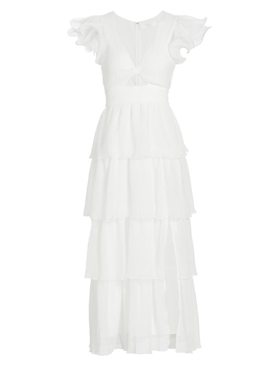 ASTR The Label Emporia Tiered Chiffon Maxi Dress | Saks Fifth Avenue
