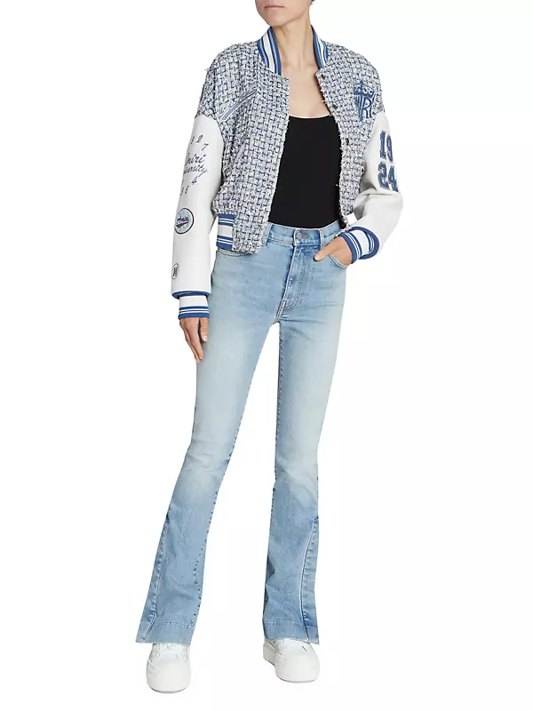 Shop Amiri High-Rise Kick Flare Jeans | Saks Fifth Avenue
