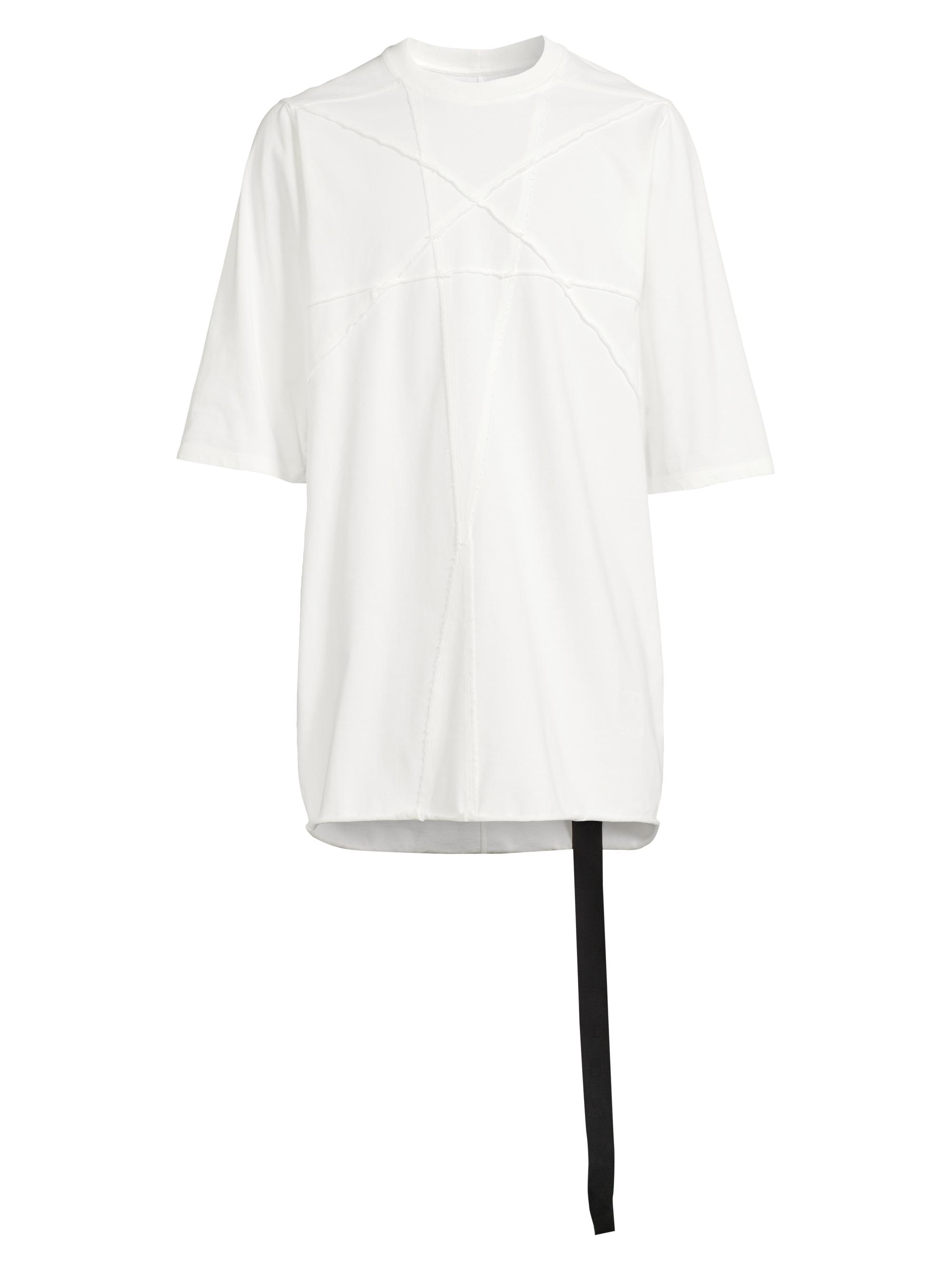 DRKSHDW by Rick Owens Men's Jumbo Short-Sleeve T-Shirt - Milk