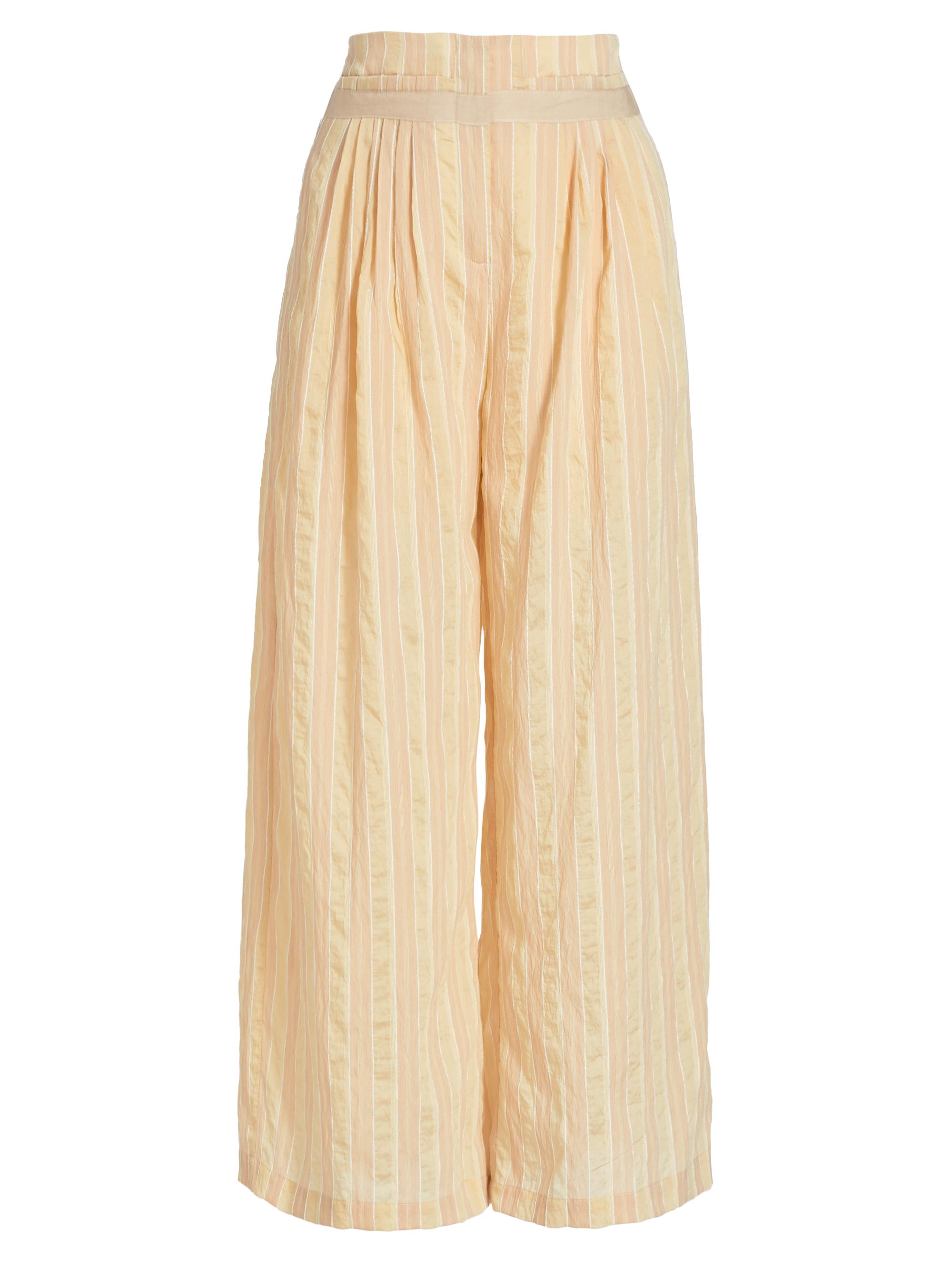 En Saison Women's Brubeck High-Waist Wide-Leg Pants - Peach Taupe