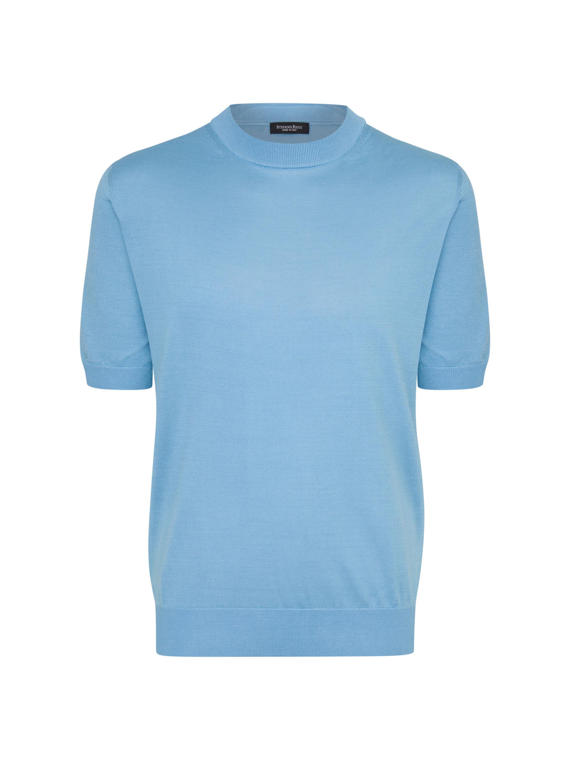 Stefano Ricci Men's Silk And Crocodile Crewneck Sweater - Dark Blue