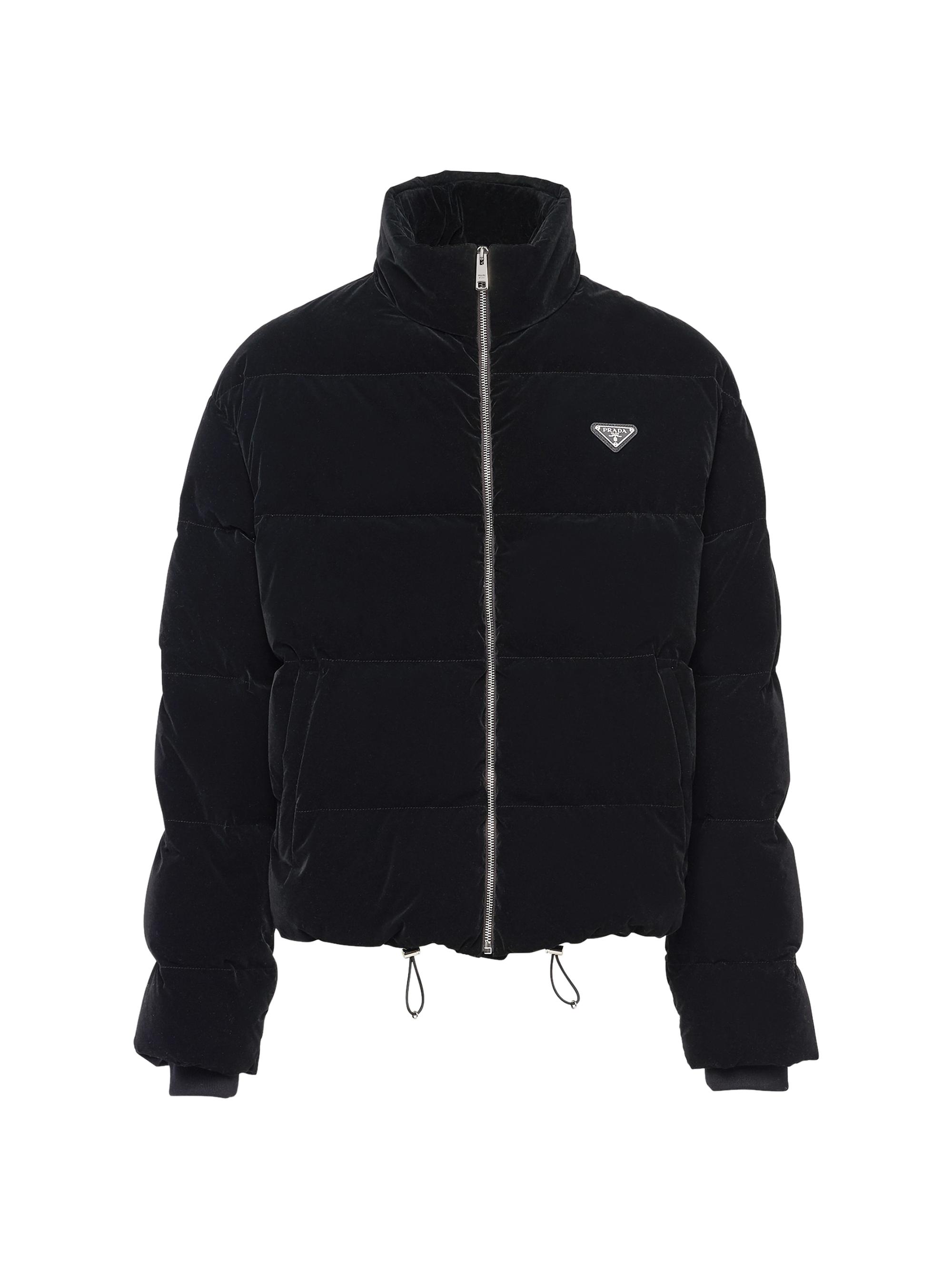 Prada Men's Cropped Down Jacket - Black