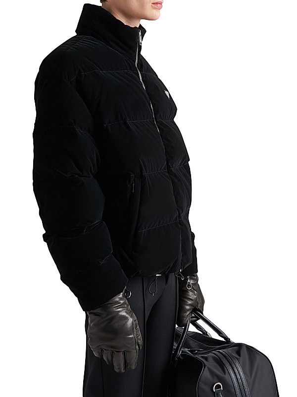 Shop Prada Cropped Down Jacket | Saks Fifth Avenue Shop Prada Cropped Down Jacket | Saks Fifth Avenue