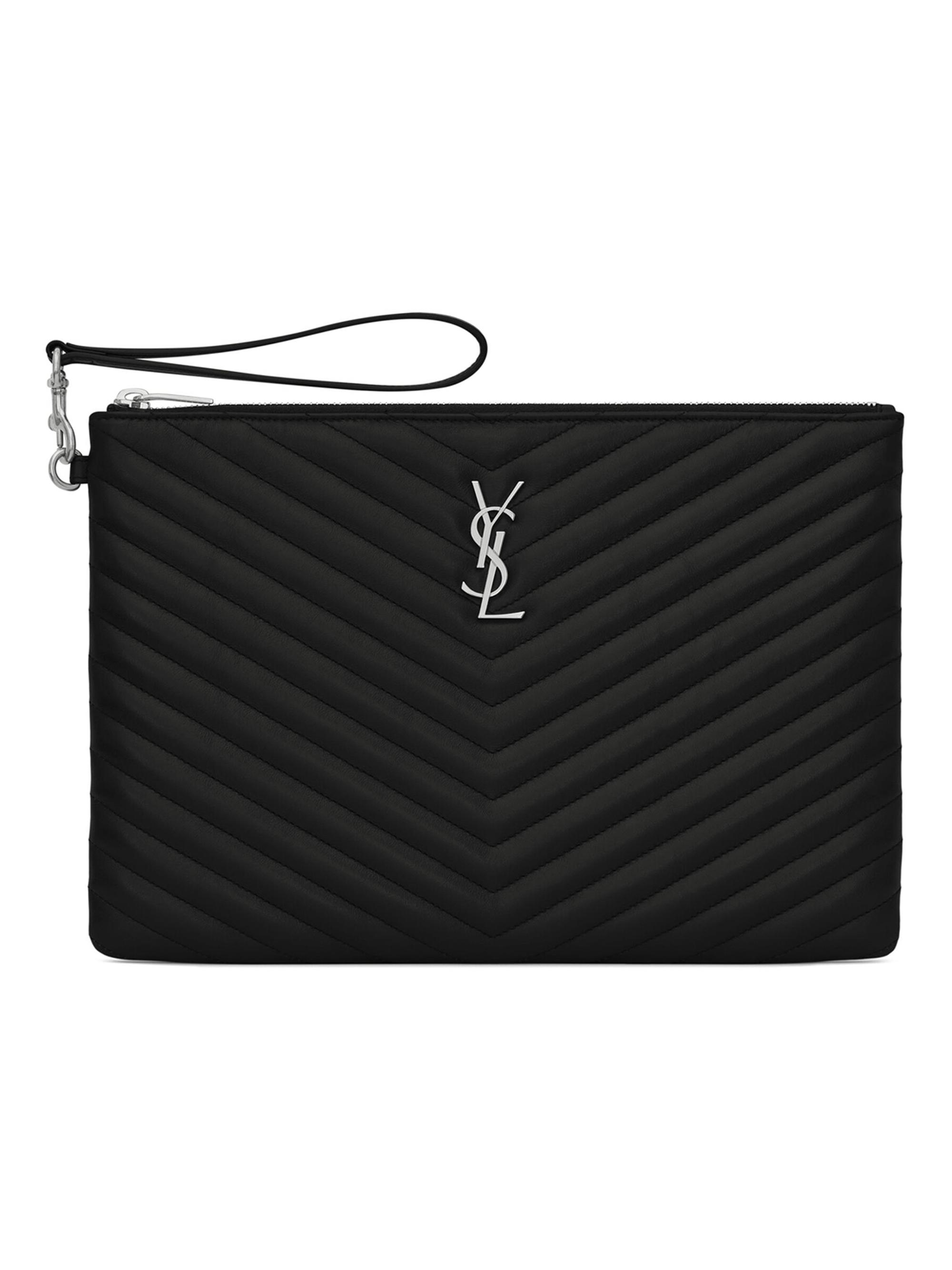 Saint Laurent Cassandre Matelassé Pouch | Saks Fifth Avenue