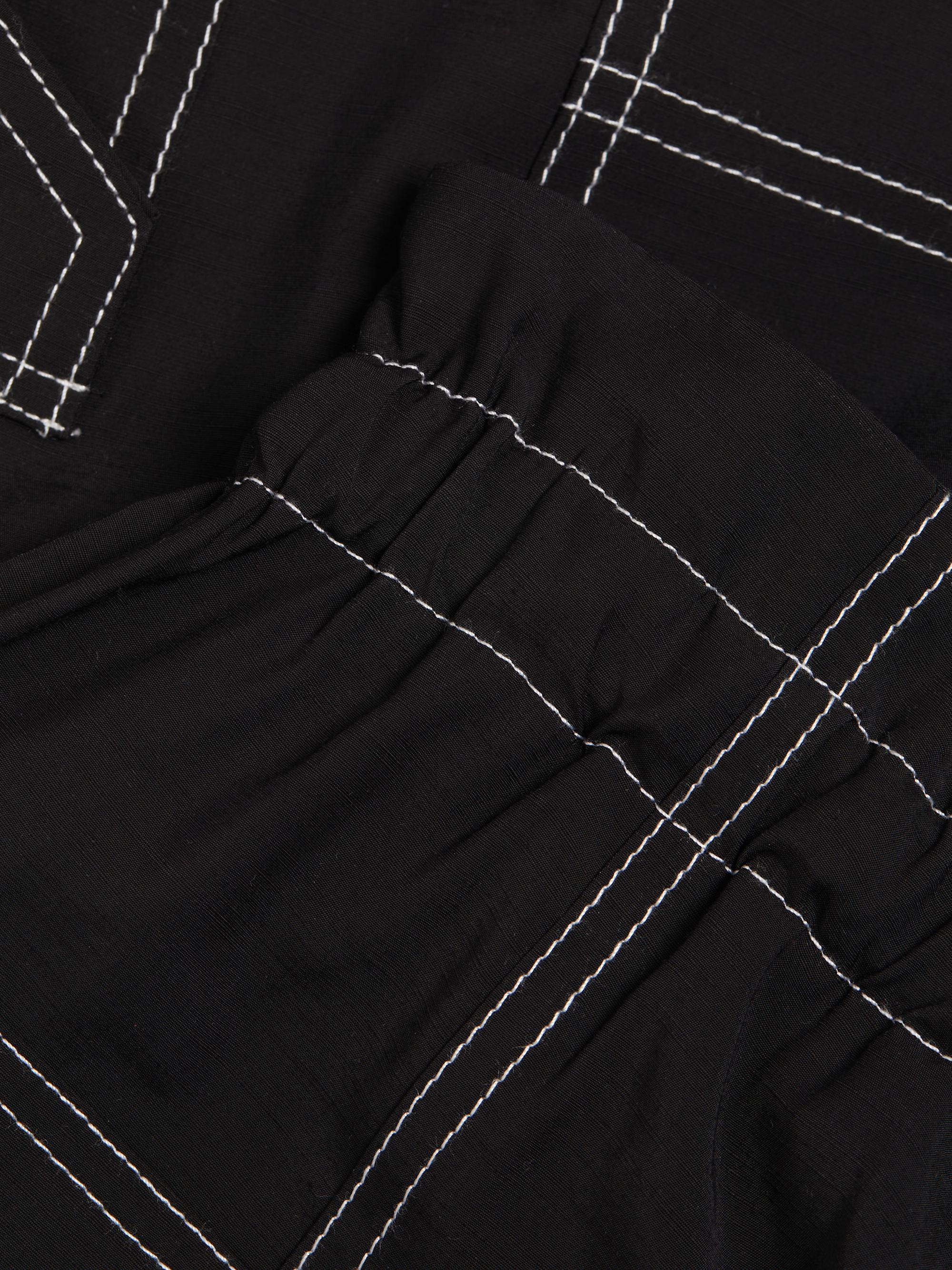 Ganni Wide-Leg Drawstring Cargo Pants | Saks Fifth Avenue