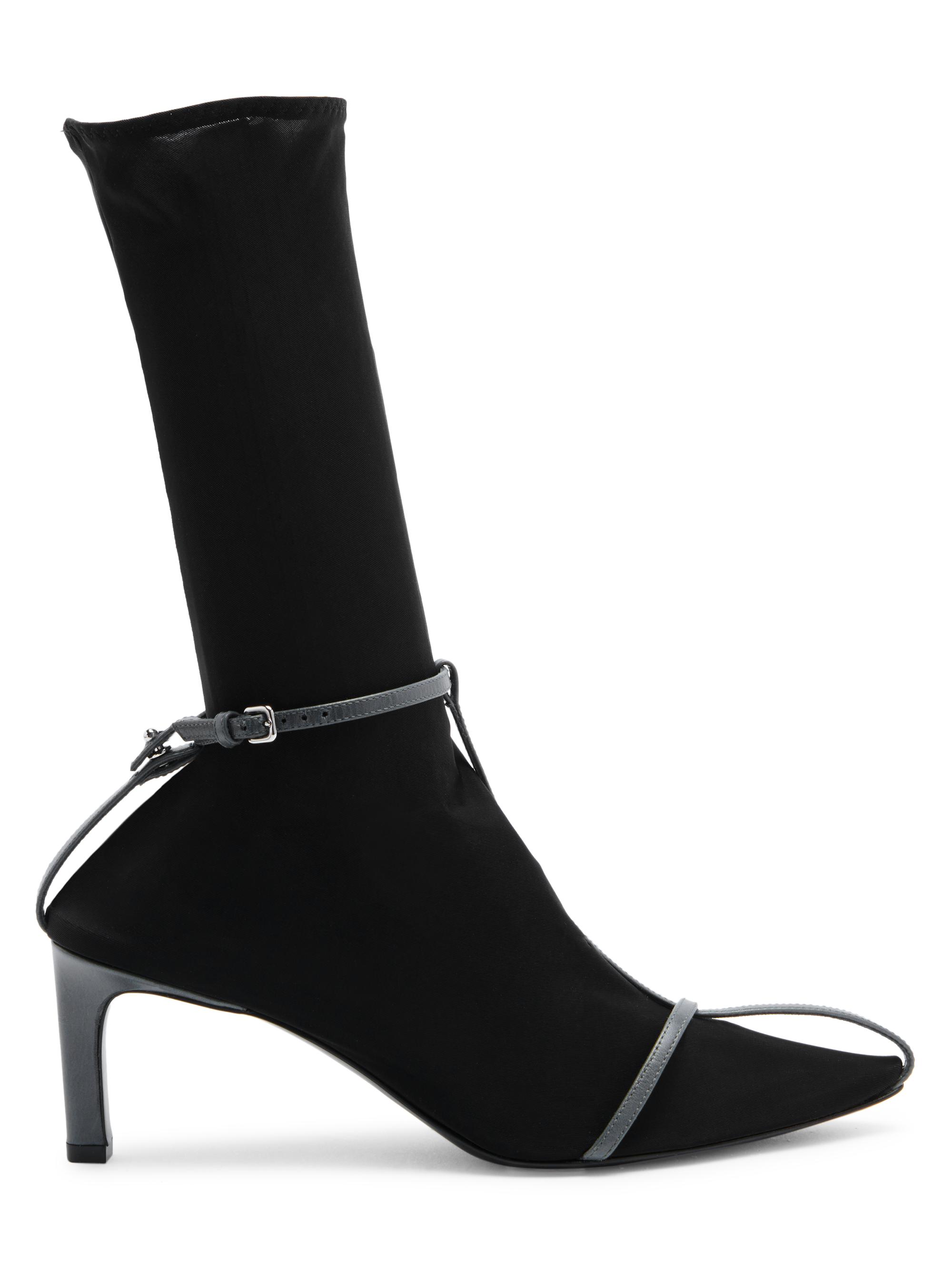 Jil Sander Women's 65MM Ankle Boots - Black