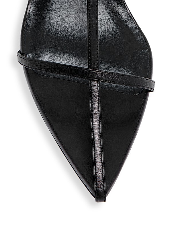 Shop Jil Sander 65MM Leather Sandals | Saks Fifth Avenue Shop Jil Sander 65MM Leather Sandals | Saks Fifth Avenue