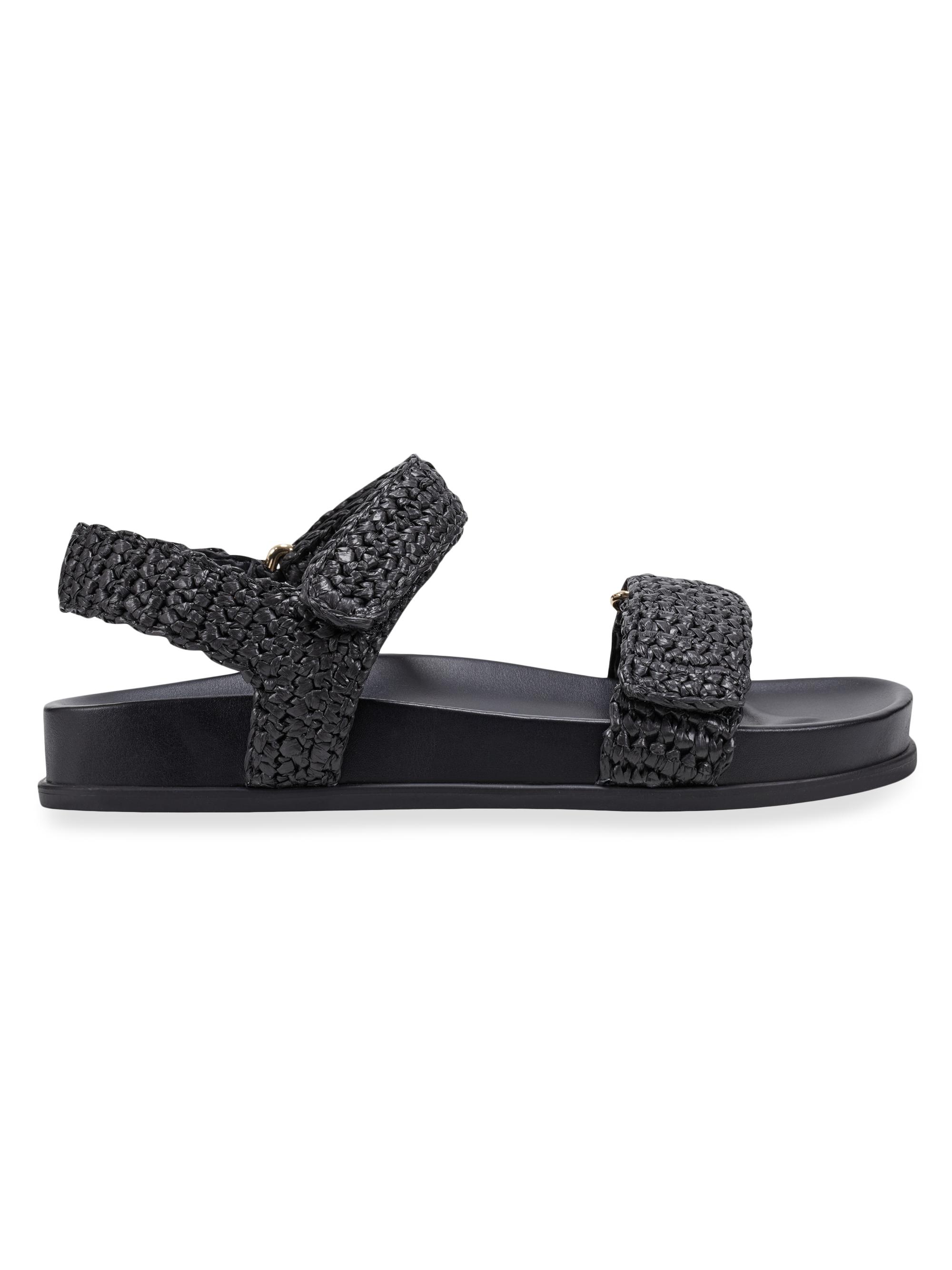 Marc Fisher LTD Women's Woven Sandals - Black