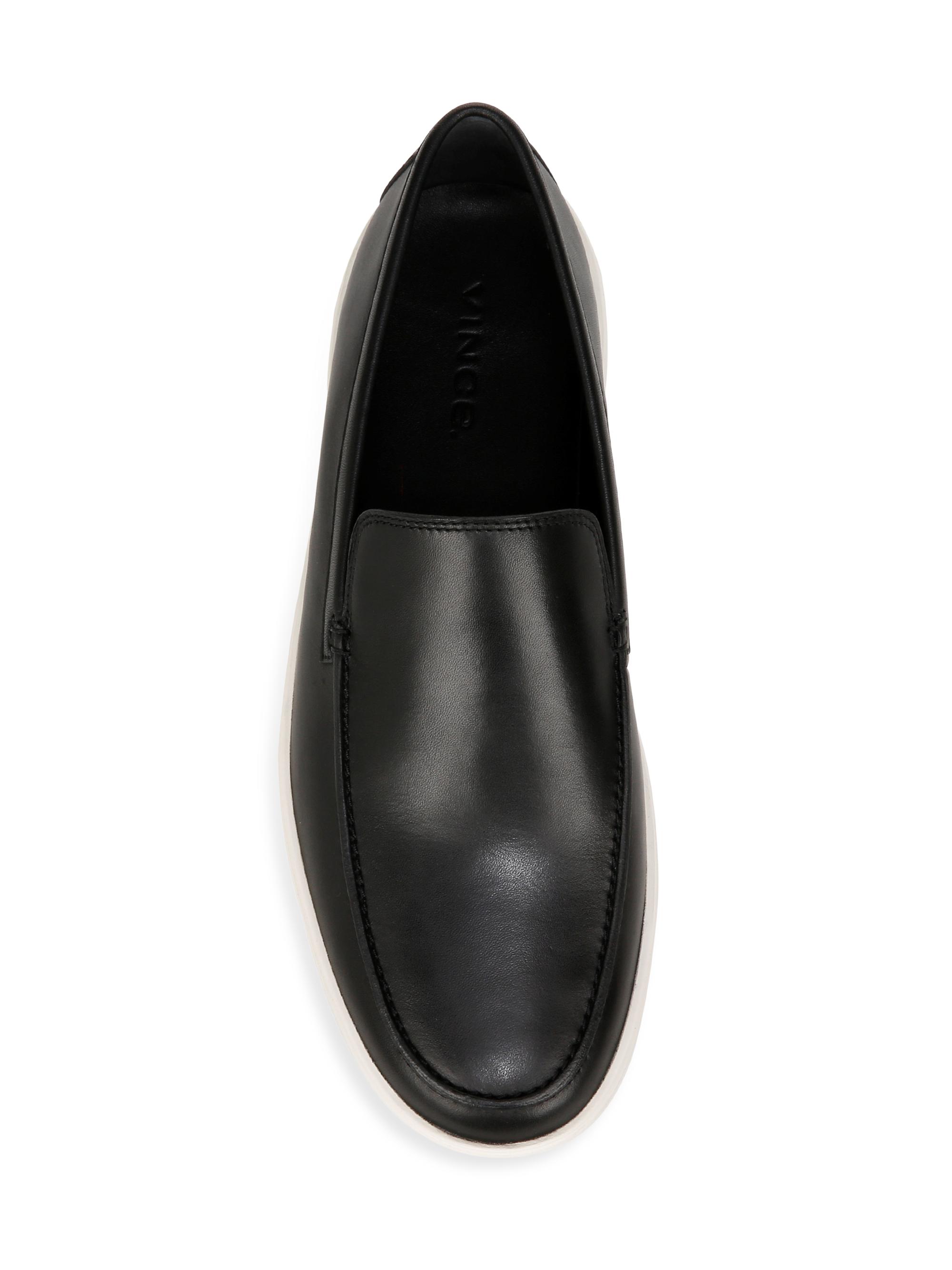 Vince Taro Suede Loafers | Saks Fifth Avenue display picture 3