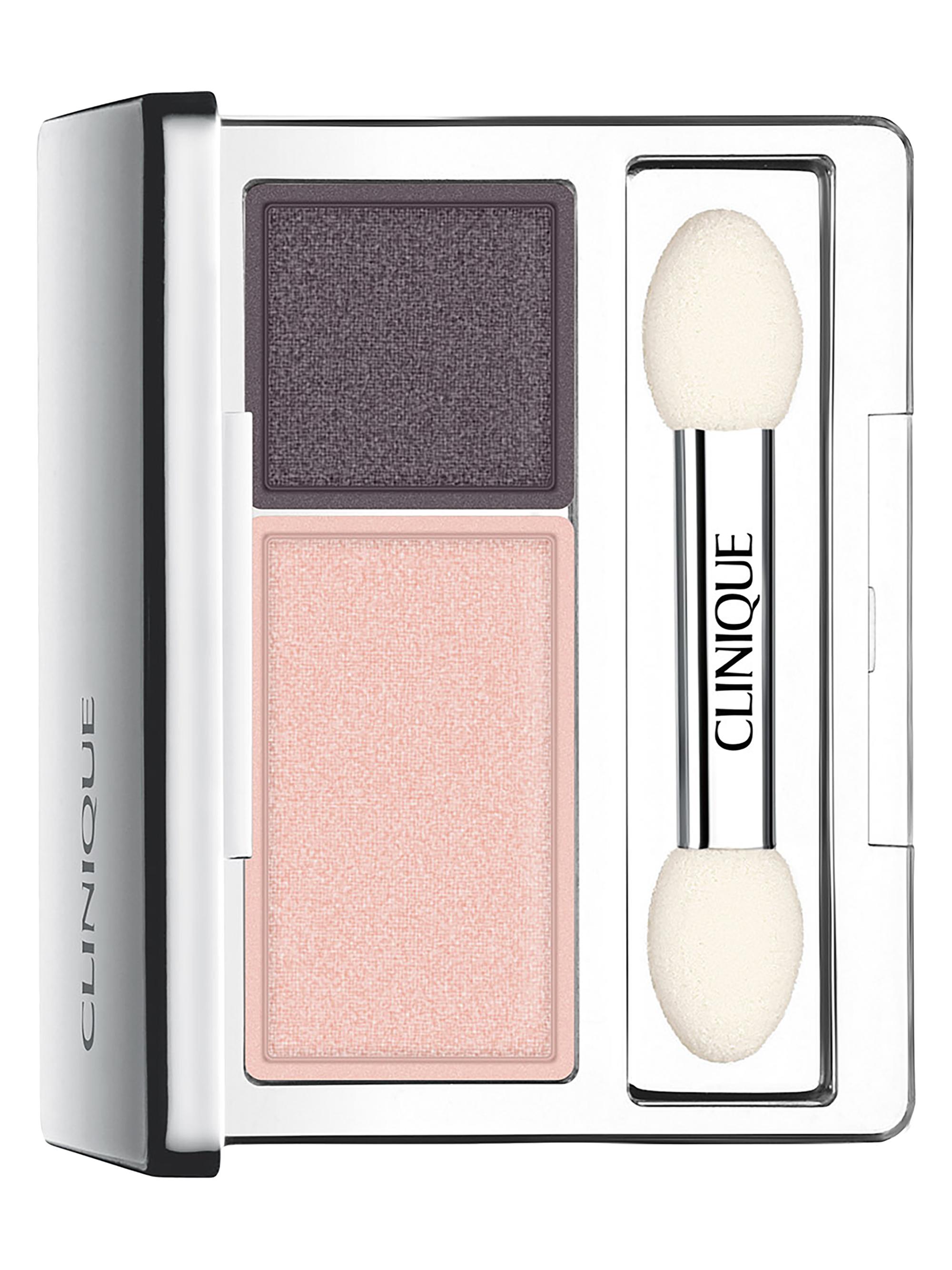 Clinique Women's All About Shadow Duo Eyeshadow - Uptown Downtown