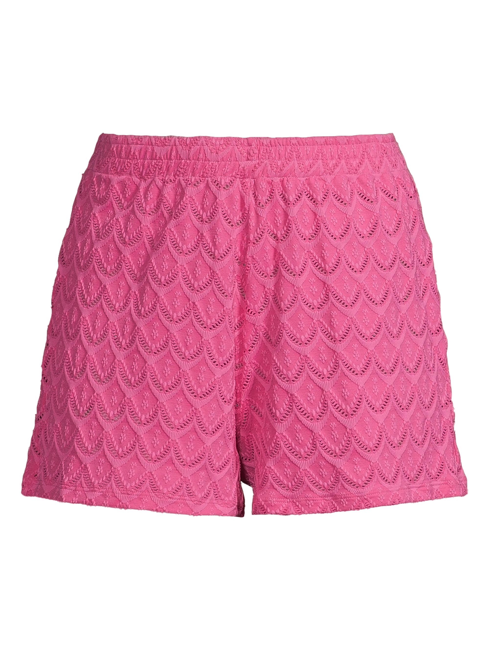 Peixoto Women's Carla Embroidered Shorts - Pink Athena