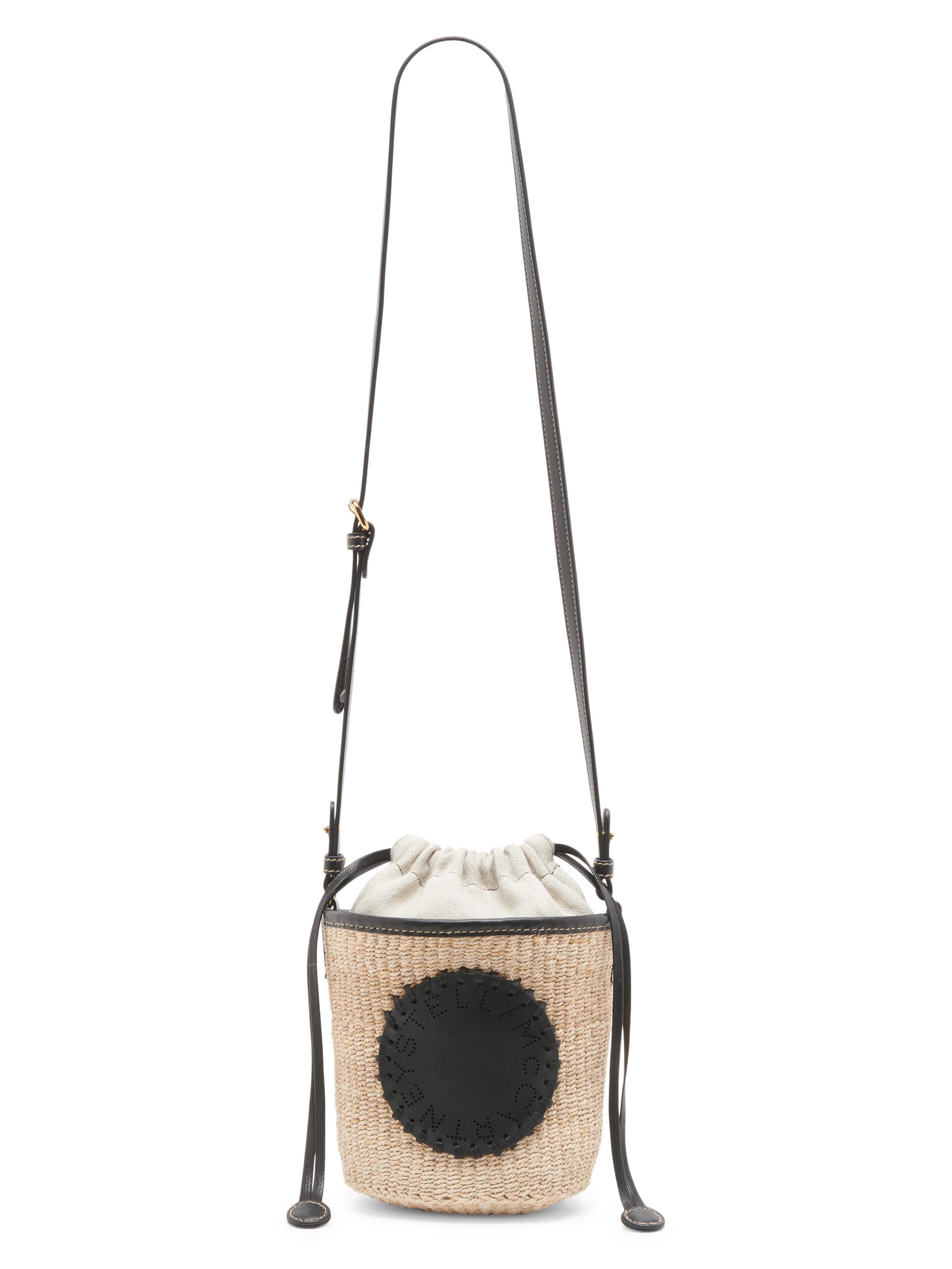 Stella McCartney Women's Summer Loving Abaca Crossbody Bag - Black
