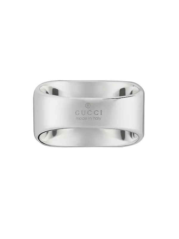 Shop Gucci Gucci Tag Ring | Saks Fifth Avenue