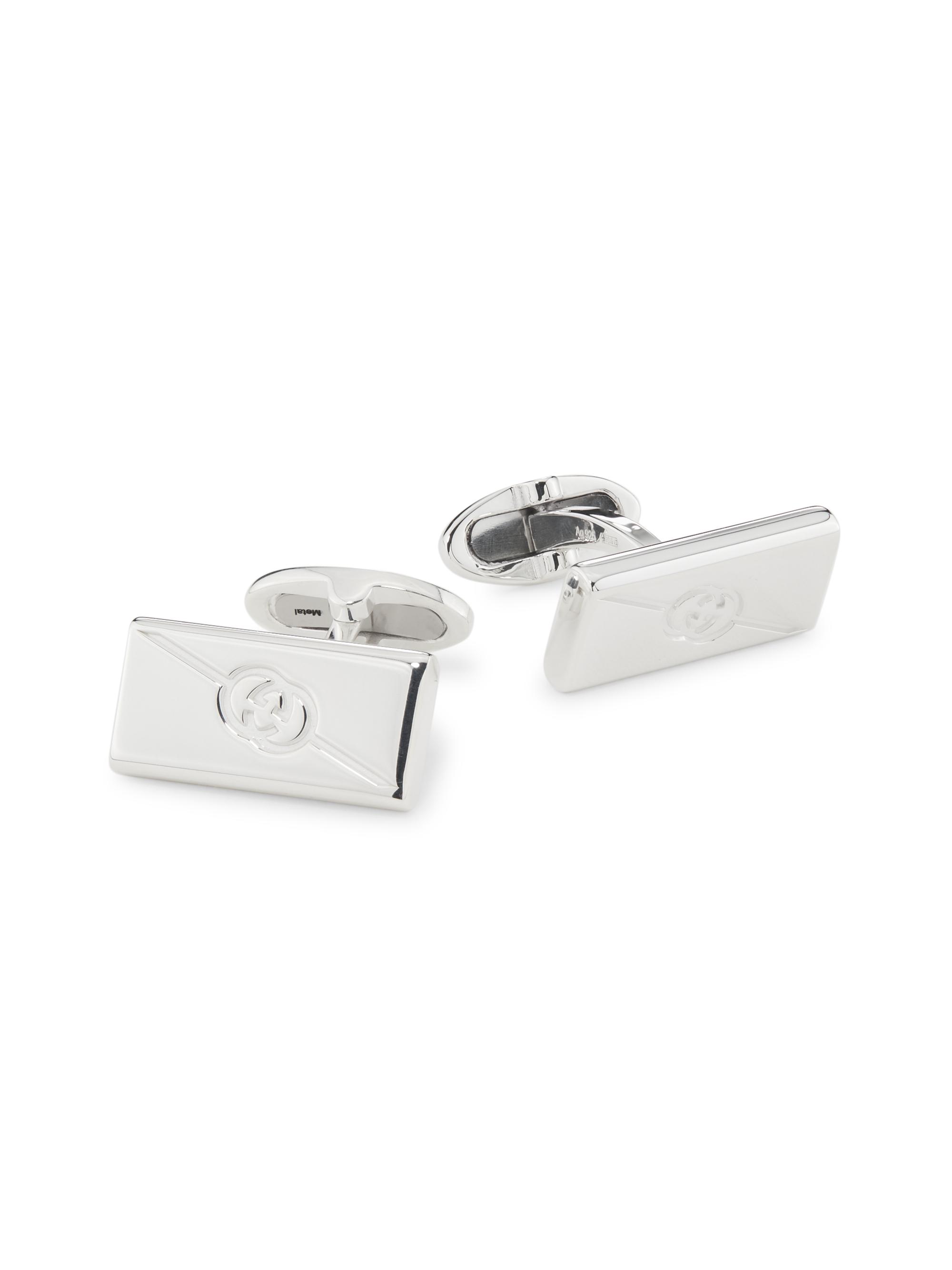 Gucci Men's  Tag Cufflinks - Silver