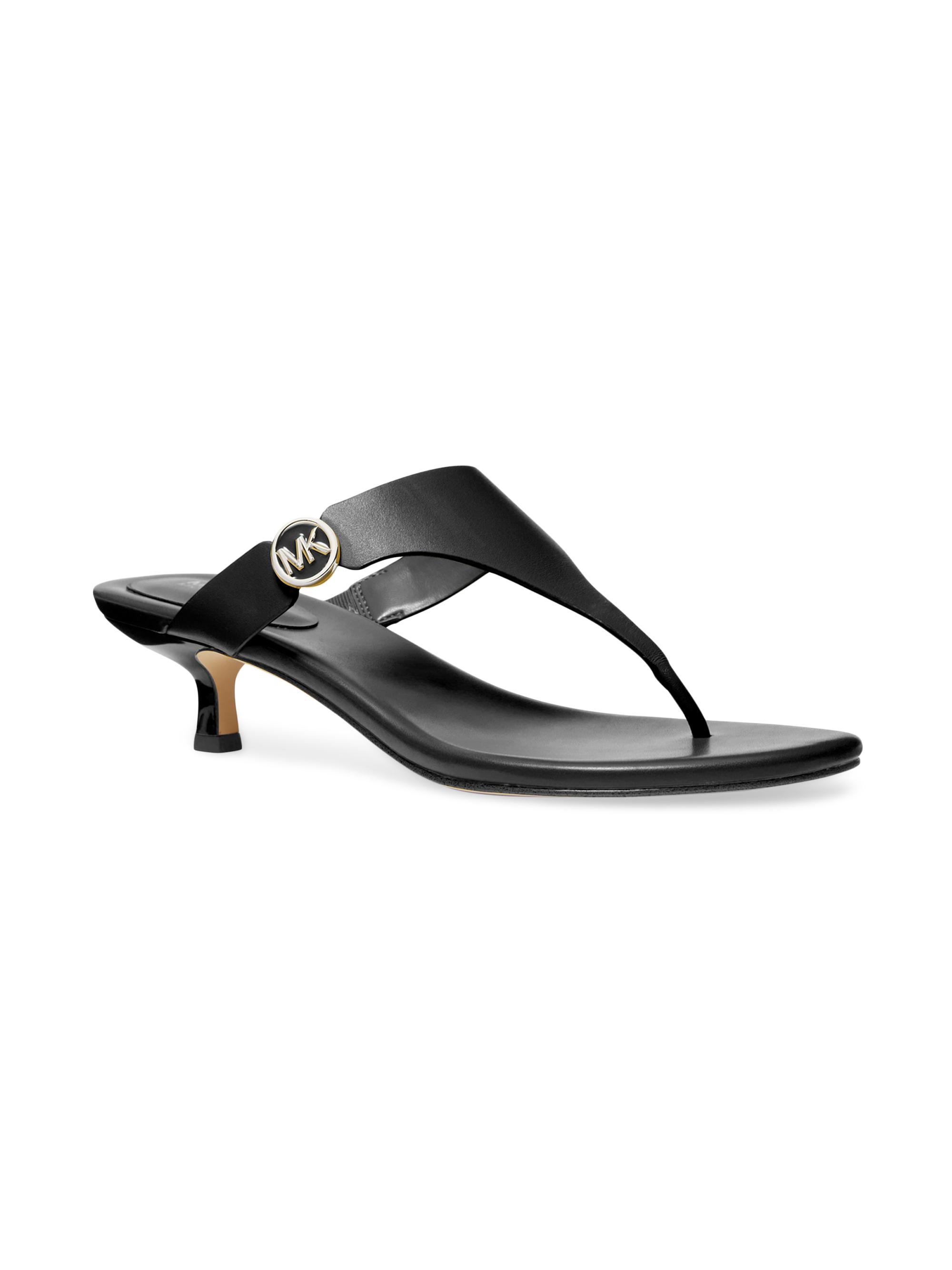 MICHAEL Michael Kors Lucinda 40MM Leather Sandals Saks Fifth Avenue