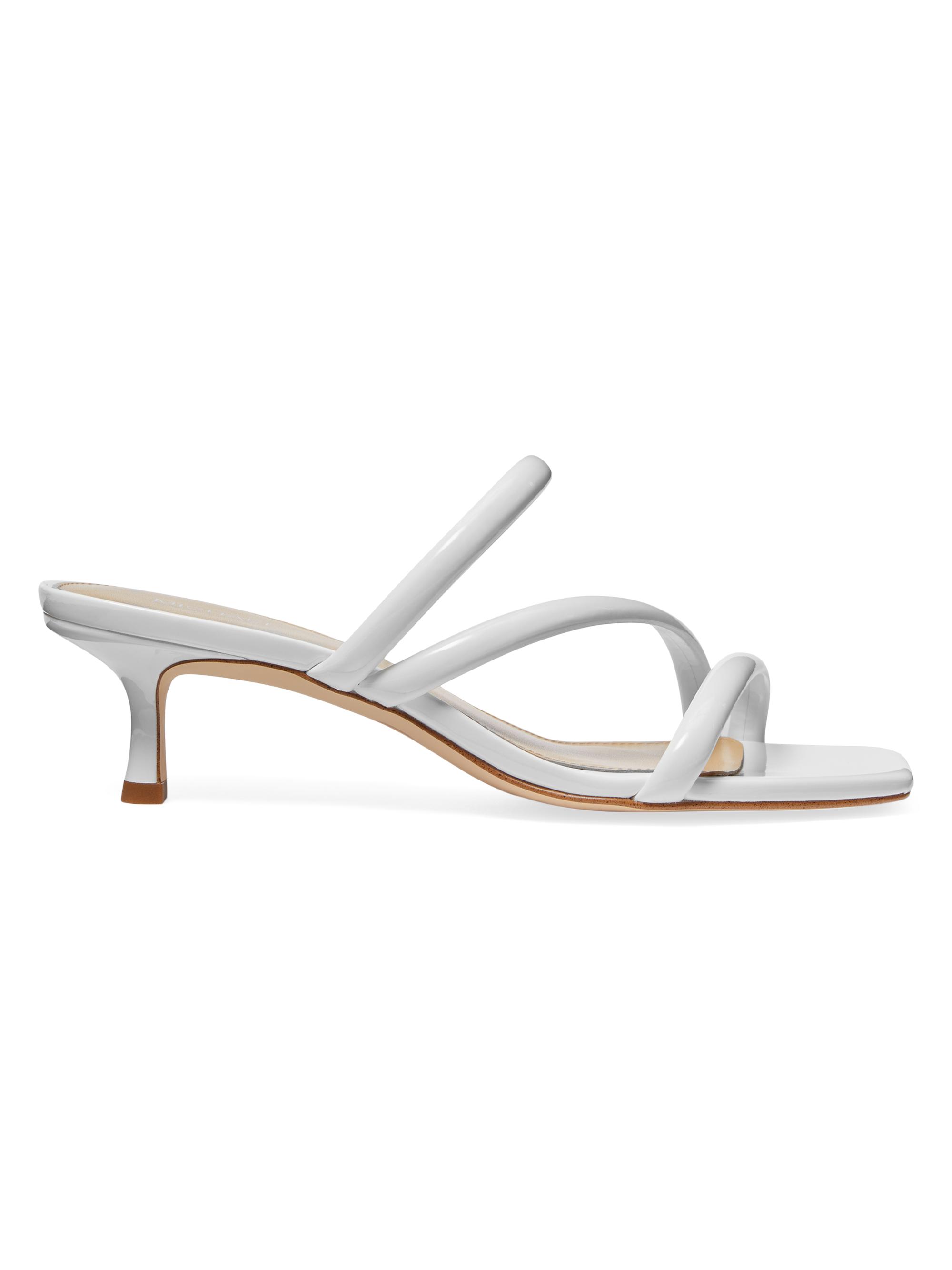 MICHAEL Michael Kors Women's Celia 50MM Strappy Sandals - Optic White