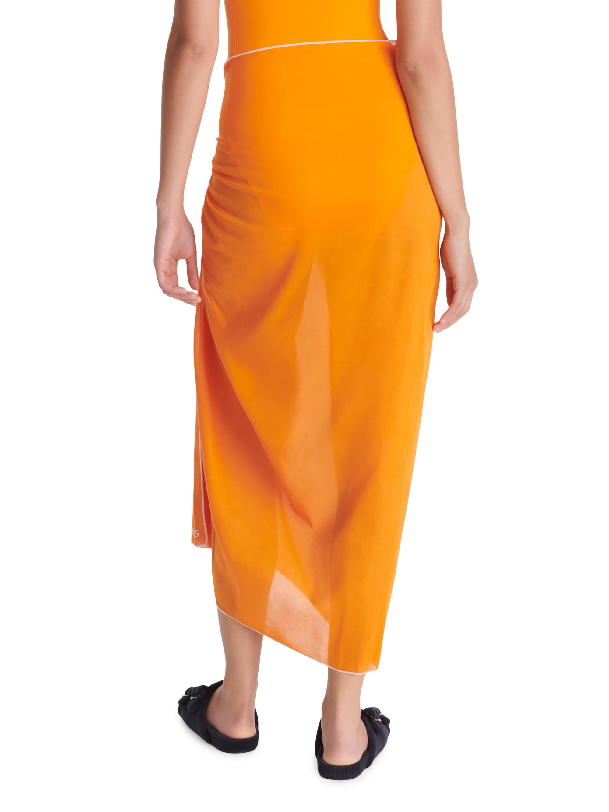 ERES Women's Cabine Cotton Sarong - Kumquat | Thumbnail 3