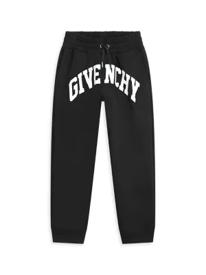 Givenchy Kids 4G logo-print drawstring shorts - Black