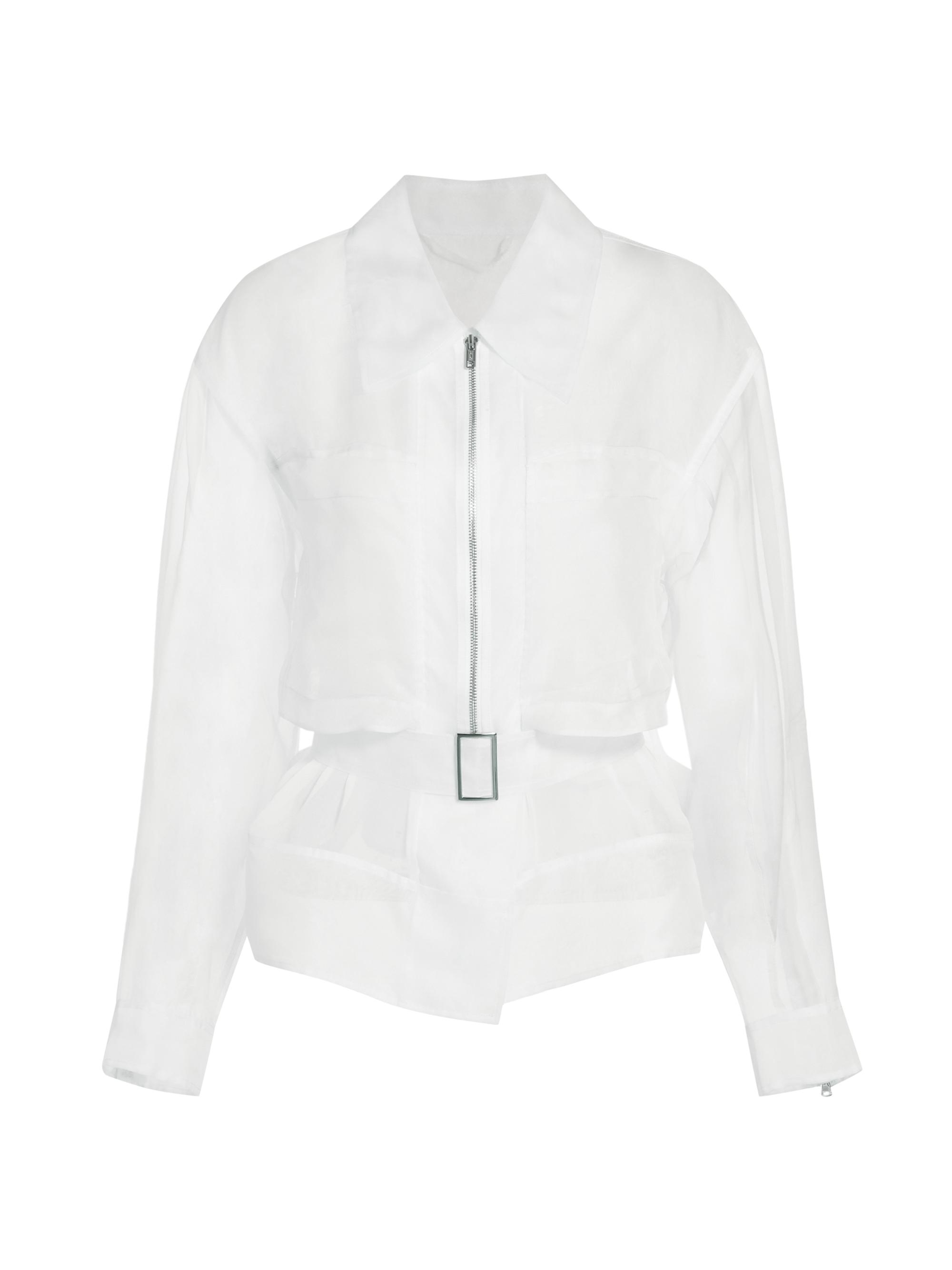 3.1 Phillip Lim Cotton Organza Utility Jacket | Saks Fifth Avenue