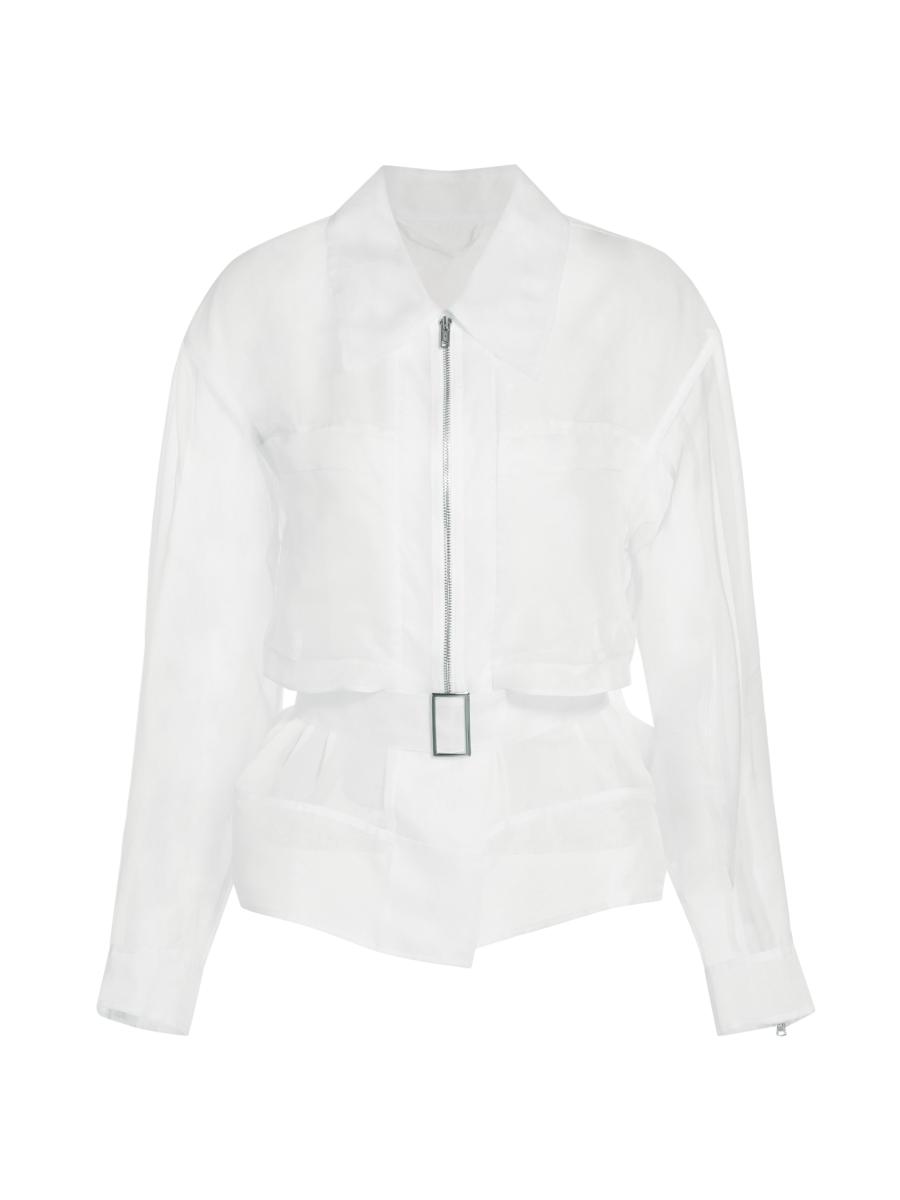 3.1 Phillip Lim Cotton Organza Utility Jacket | Saks Fifth Avenue