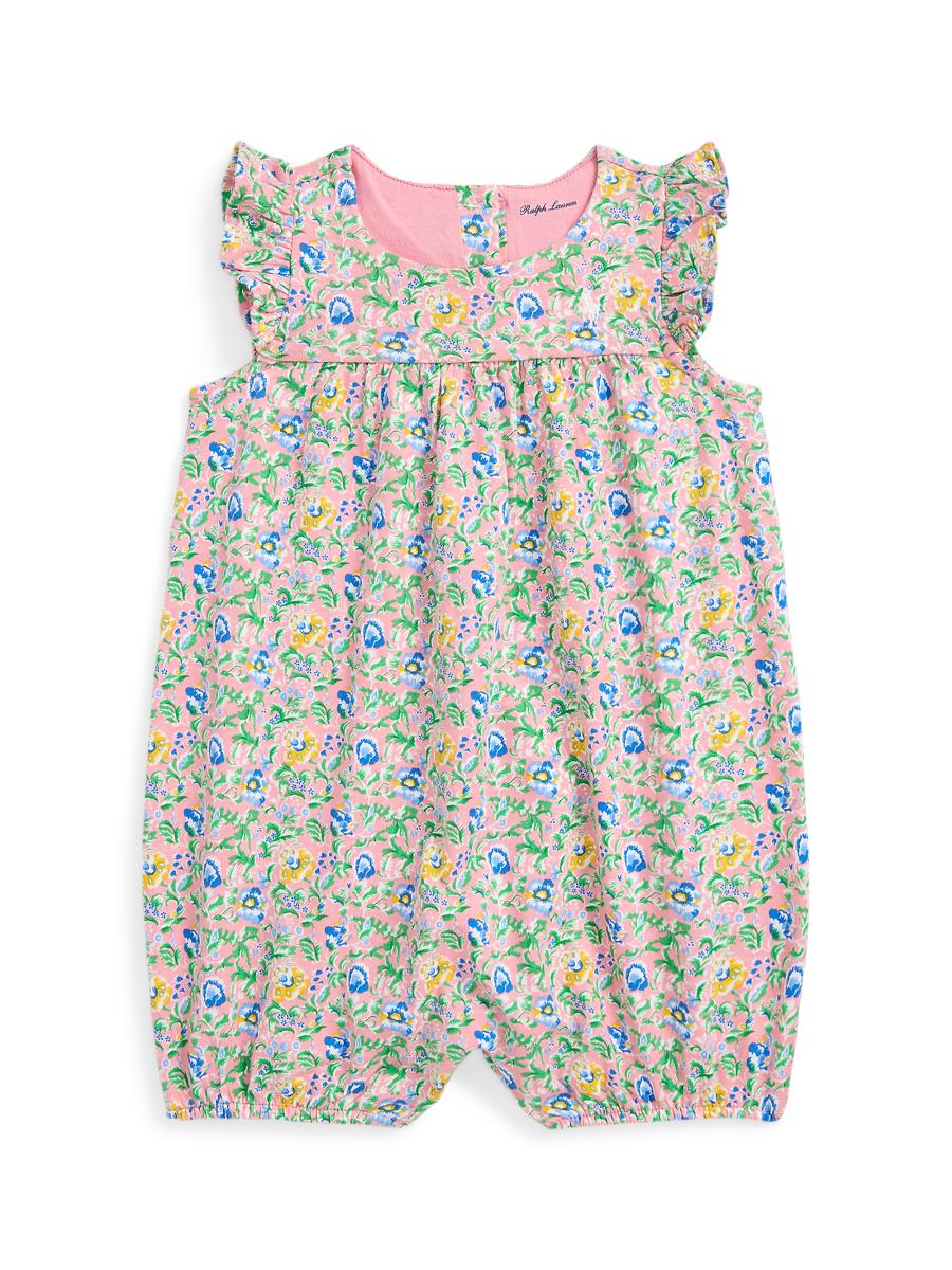 Ralph Lauren Baby Boys Playsuit In Navy