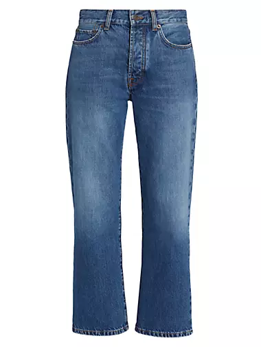 Lesley Mid-Rise Crop Jeans