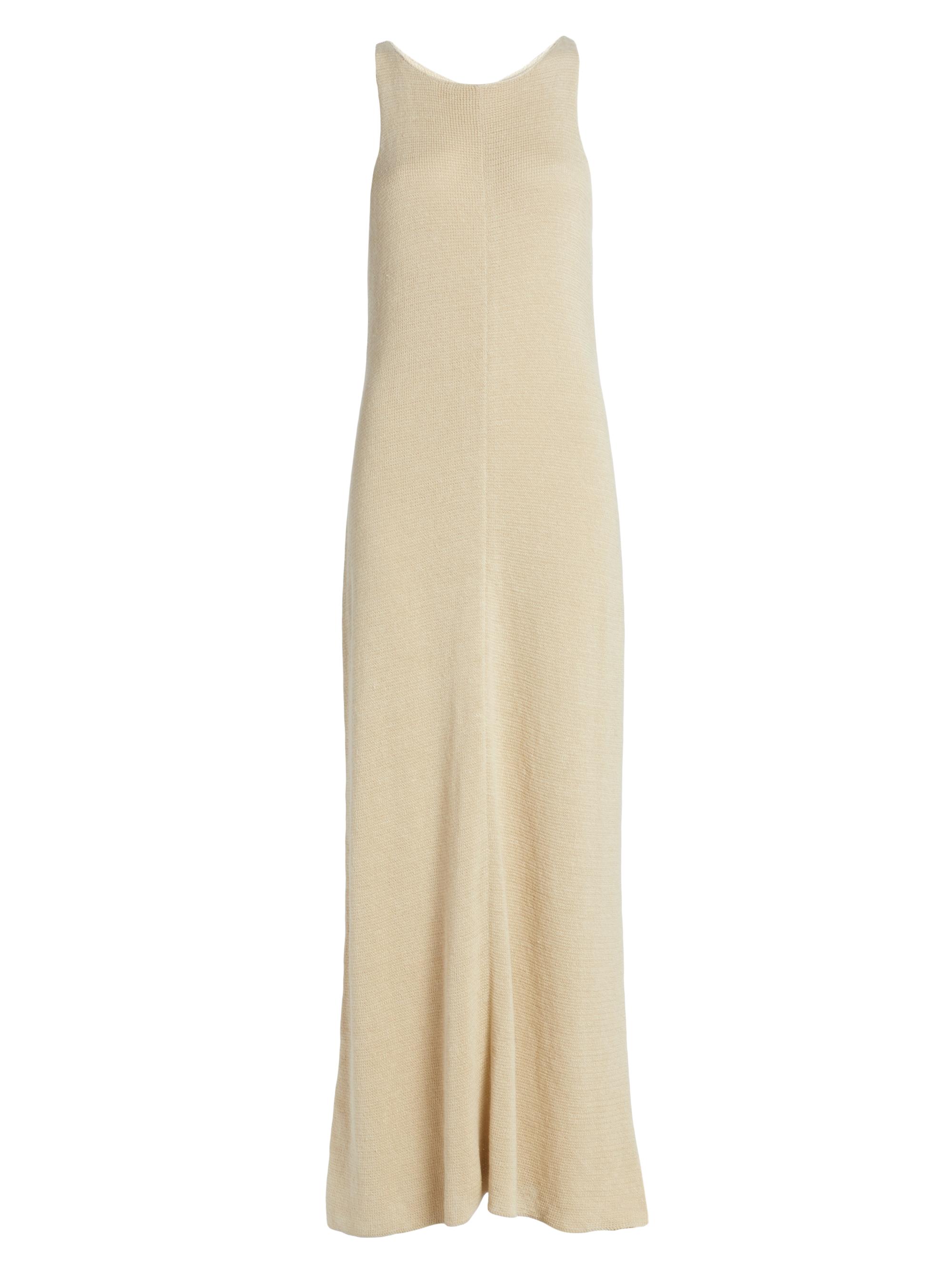 The Row Women's Fleet Linen Maxi Dress - Off White