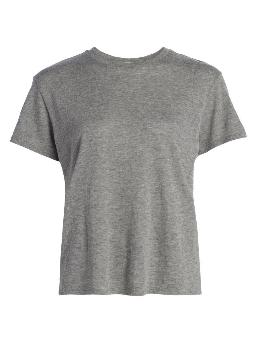 極美品✨THE ROW ザロウ Niteroi Tシャツ サマーウール 伸縮 S Shop The Row Niteroi Short-Sleeve Wool-Blend Top | Saks