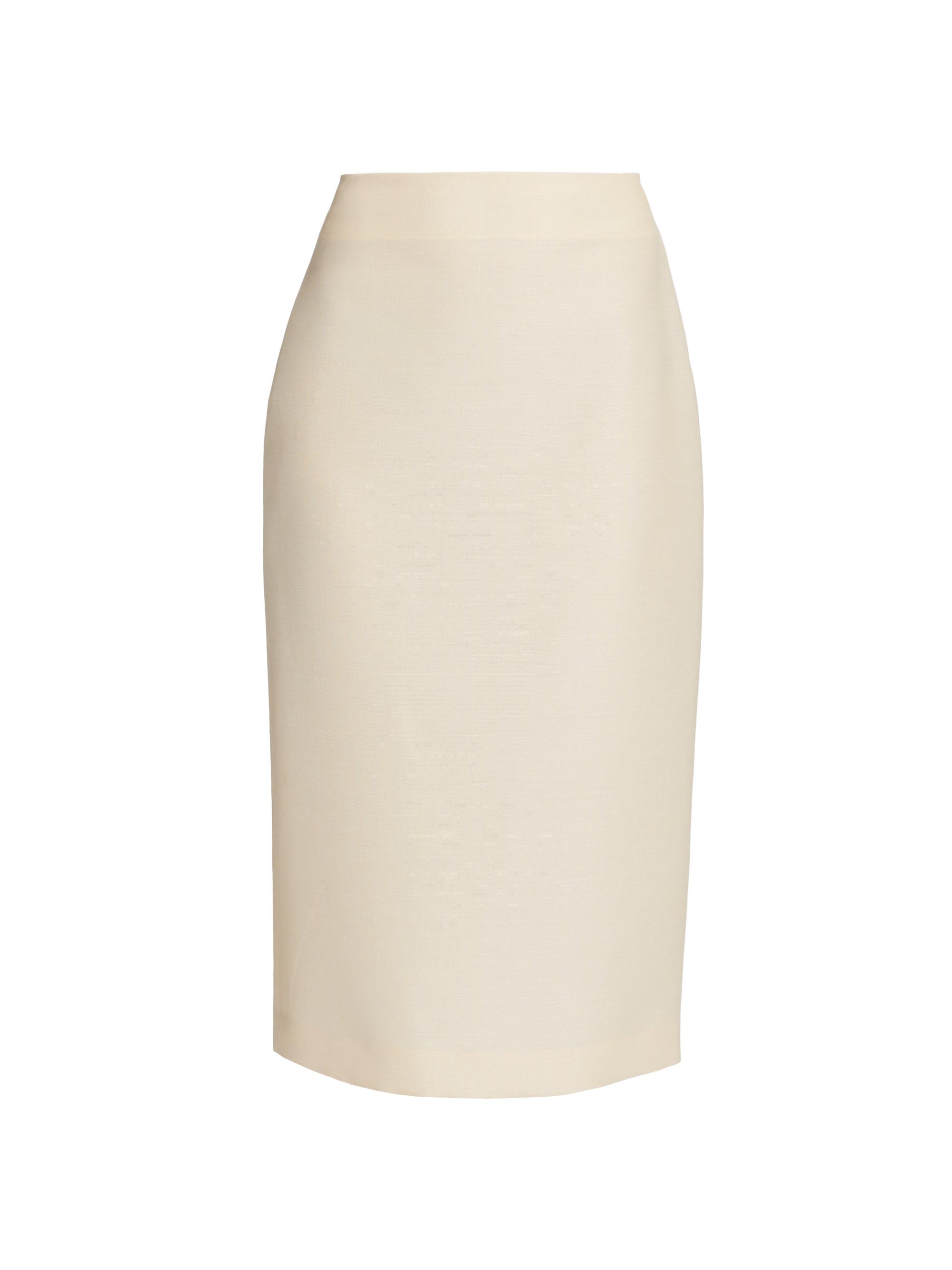 The Row Women's Bartellette Virgin Wool-Blend Midi-Skirt - Desert
