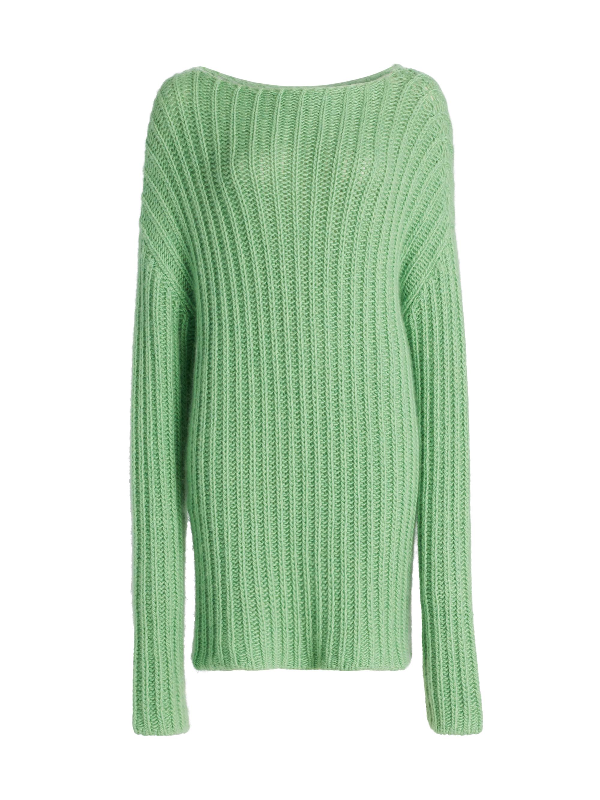The Row Women's Marnie Long Cashmere Sweater - Green