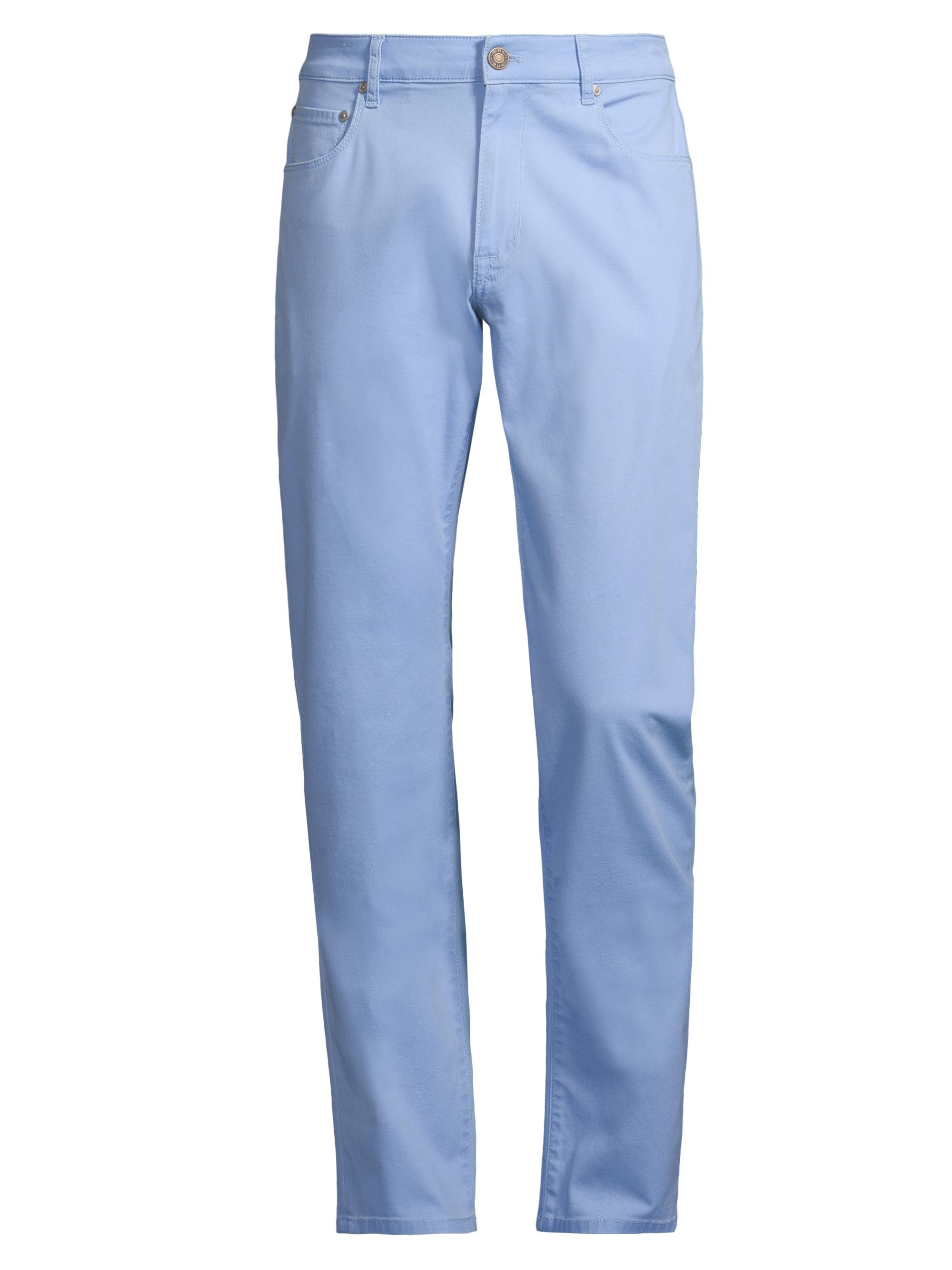 PT Torino Men's Piqué Microstructure Super Light Cotton Pants - Washed High Tan