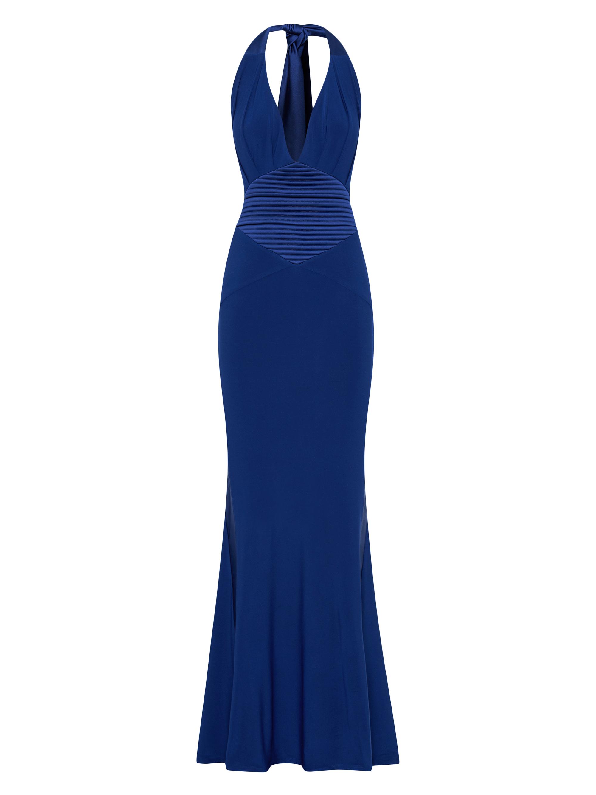 Zhivago Women's Music Is Magic Halterneck Gown - Navy
