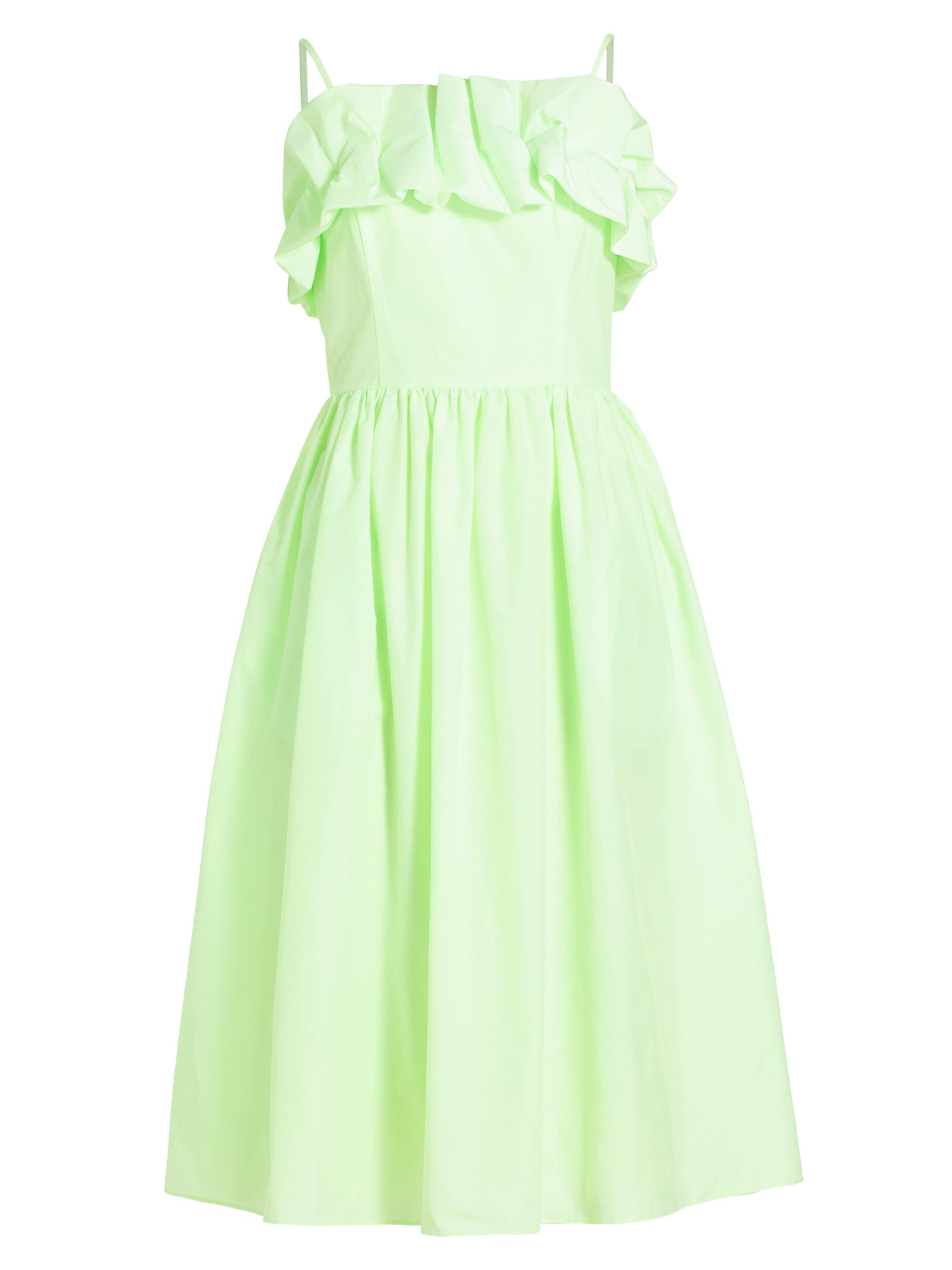 Amanda Uprichard Women's Annemarie Ruffled Fit-&-Flare Midi-Dress - Sherbet