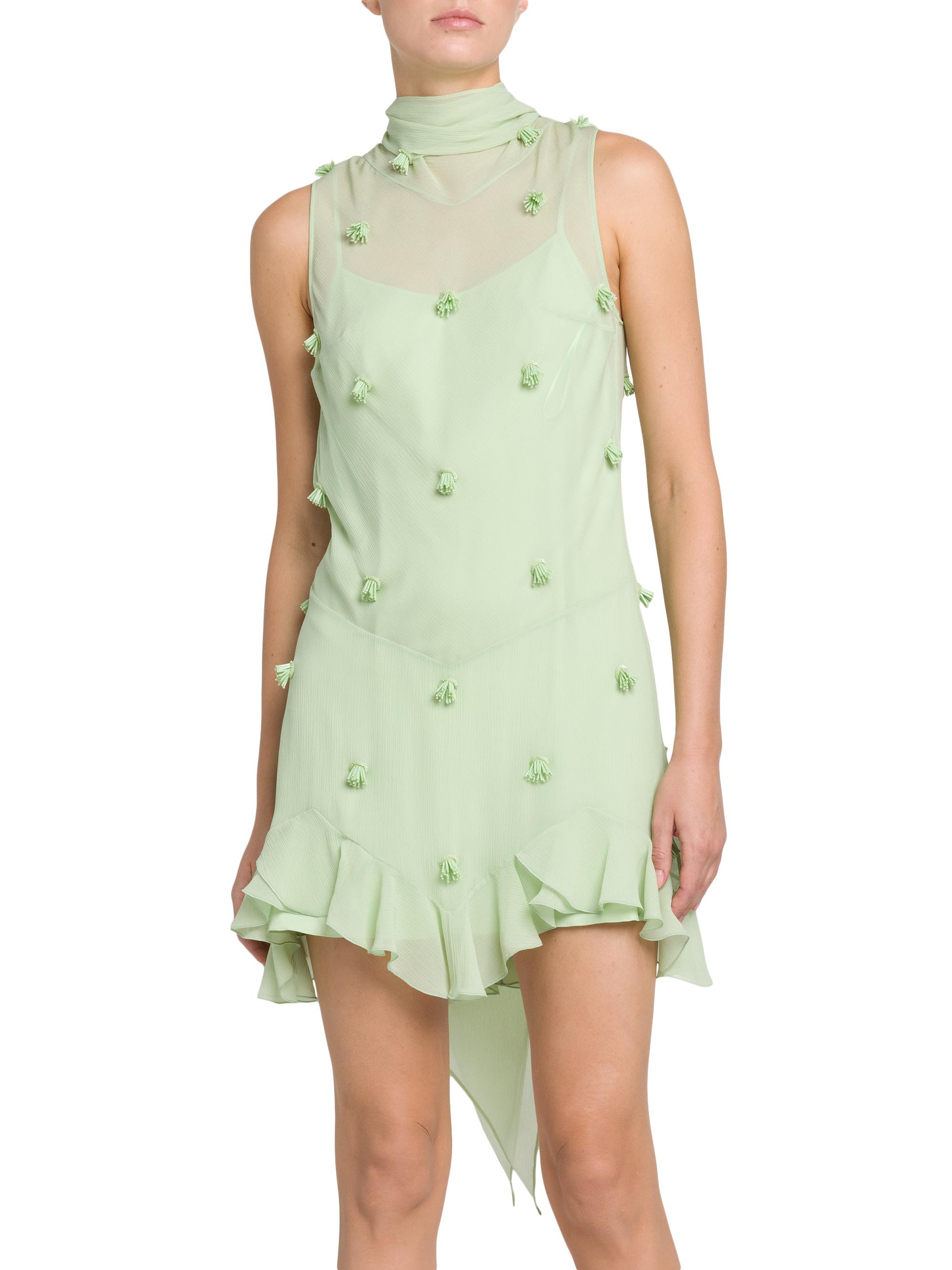 Stella McCartney Beaded Silk Minidress | Saks Fifth Avenue