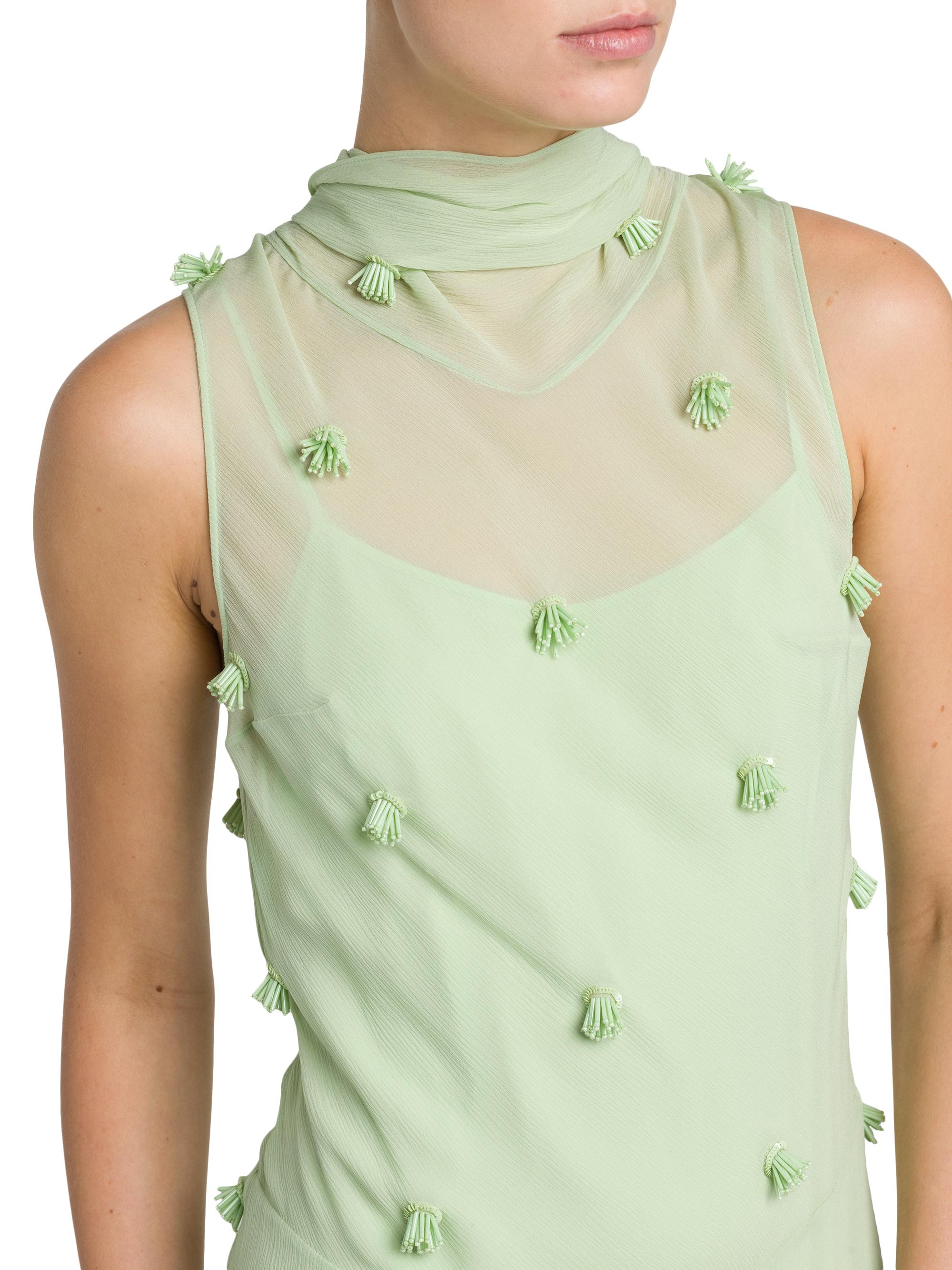 Stella McCartney Beaded Silk Minidress | Saks Fifth Avenue