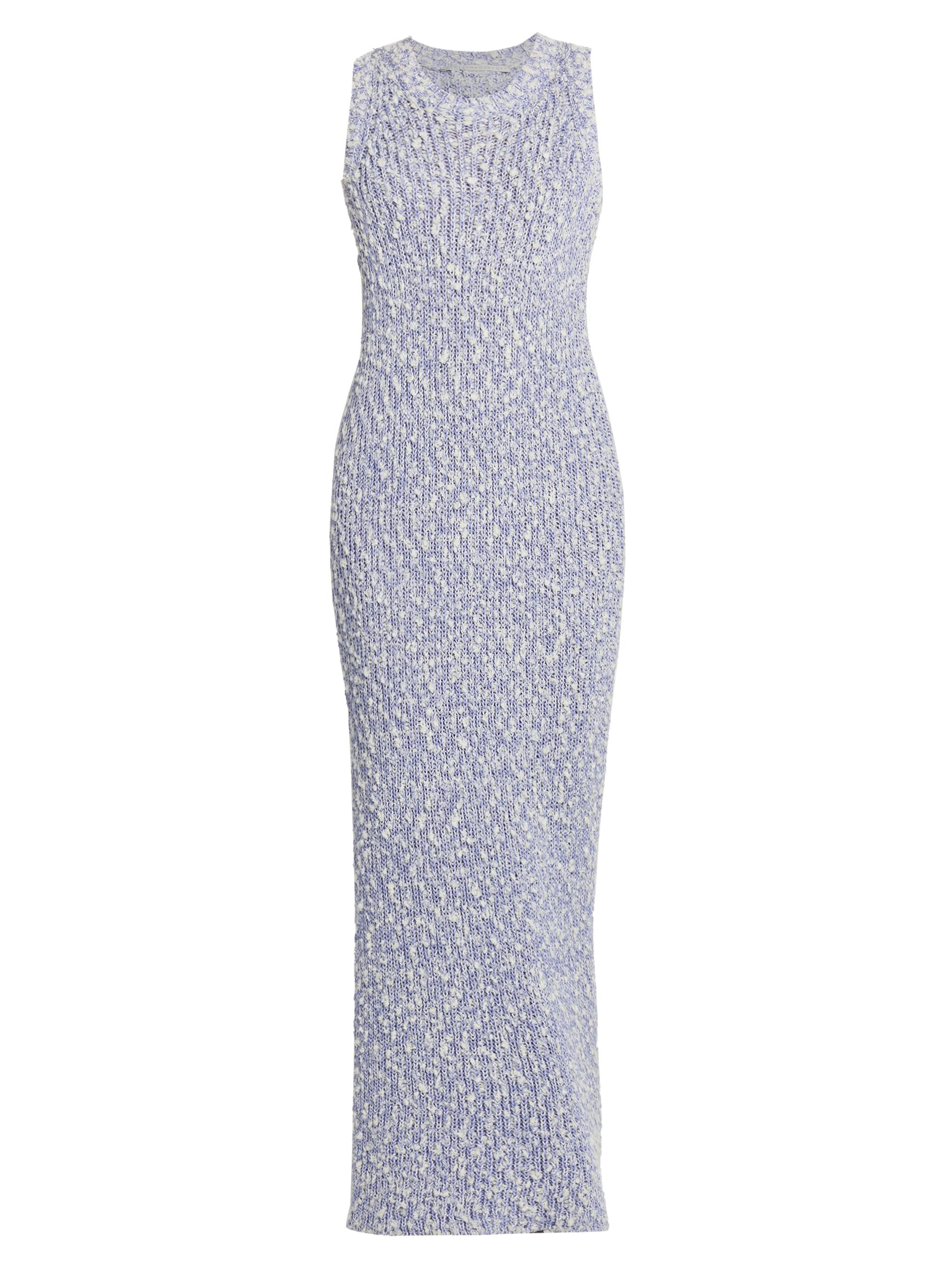 Stella McCartney Women's Bouclé-Knit Maxi Dress - Cream Lilac