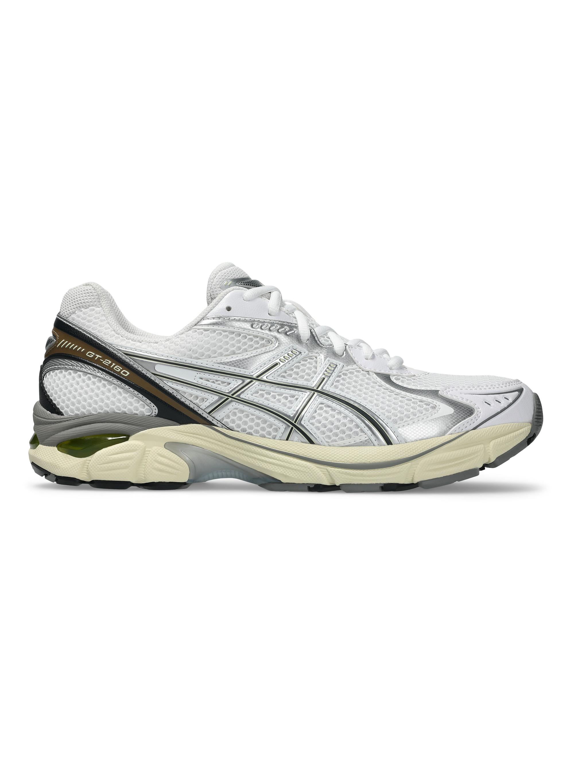 Asics GT-2160 Unisex Running Sneakers - White Soft Yellow