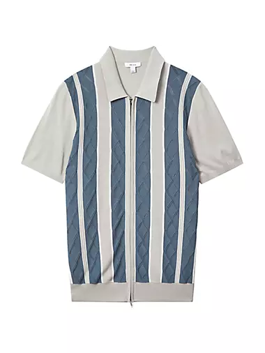 Selwood Knit Full-Zip Shirt